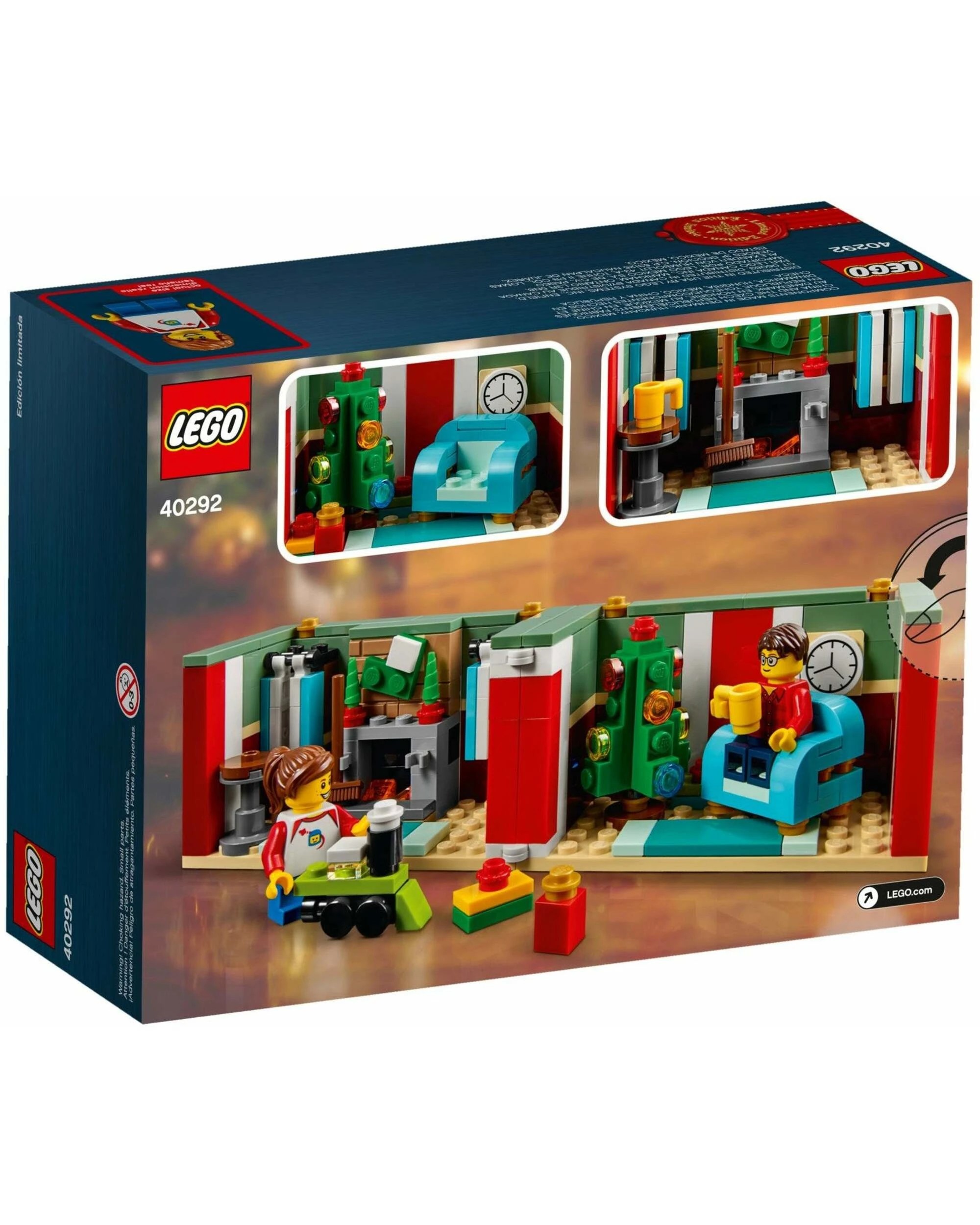 2 LEGO 40292 Christmas Gift Box Buildable Holiday Decoration, 2 of 2