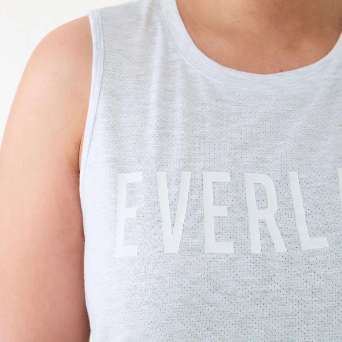 5 Everlast Womens Keyhole Tank EVERLAST WHITE MARLE, 5 of 7