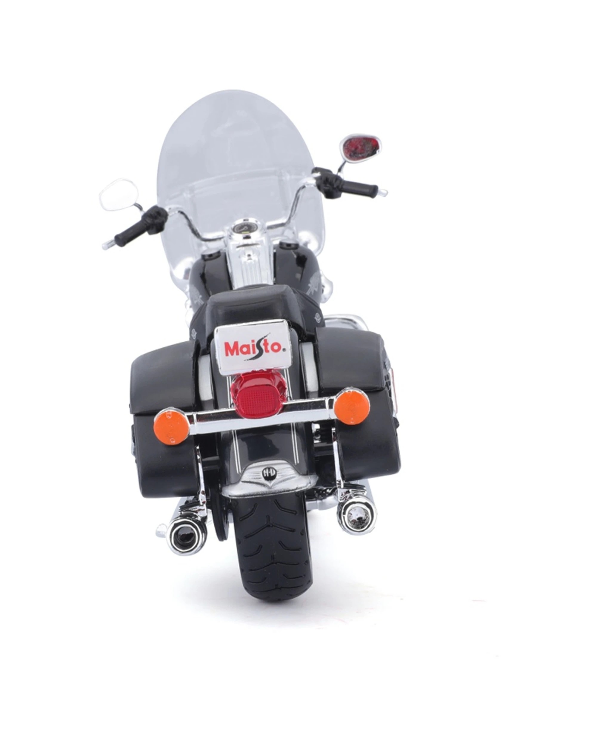 6 Maisto Motorcycle 2013 FLHRC Road King Classic Diecast Model Toy Replica Bike - Black, 6 of 6
