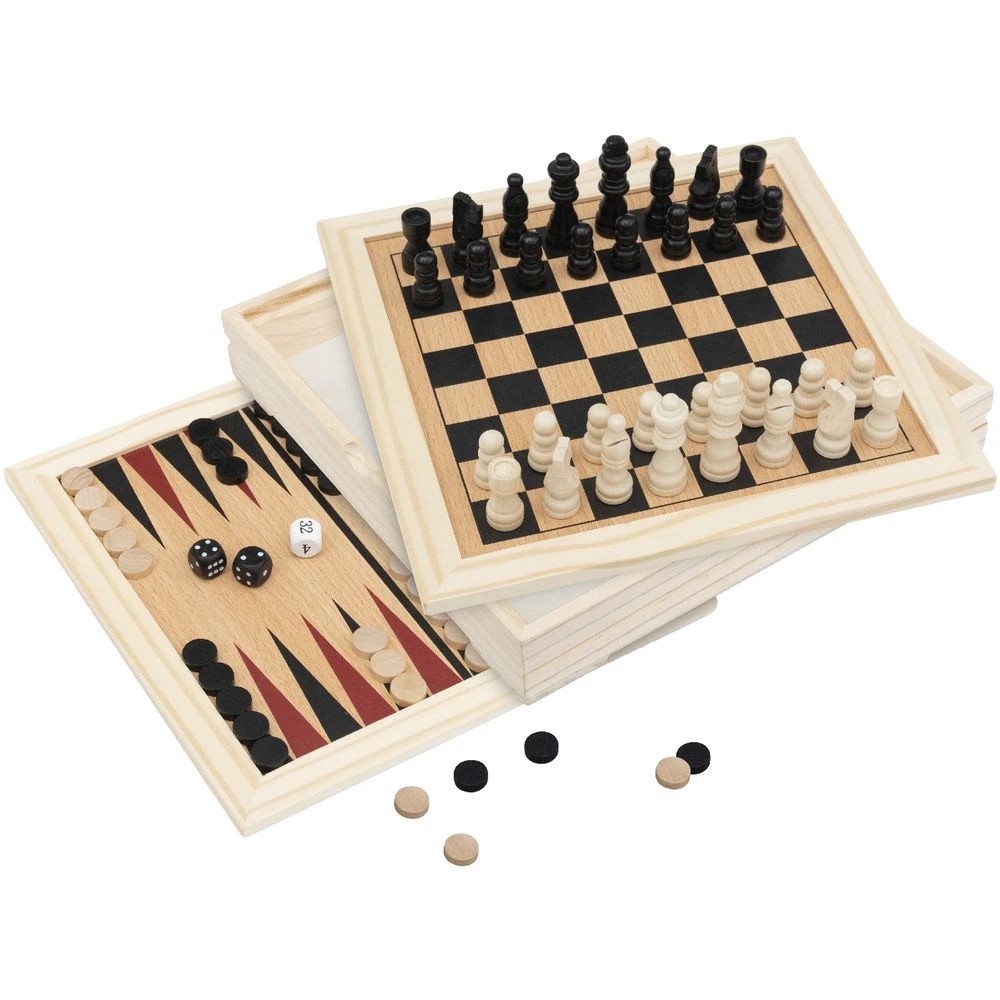 9 Studymate Wooden 3-in-1 Game Set, 9 of 9