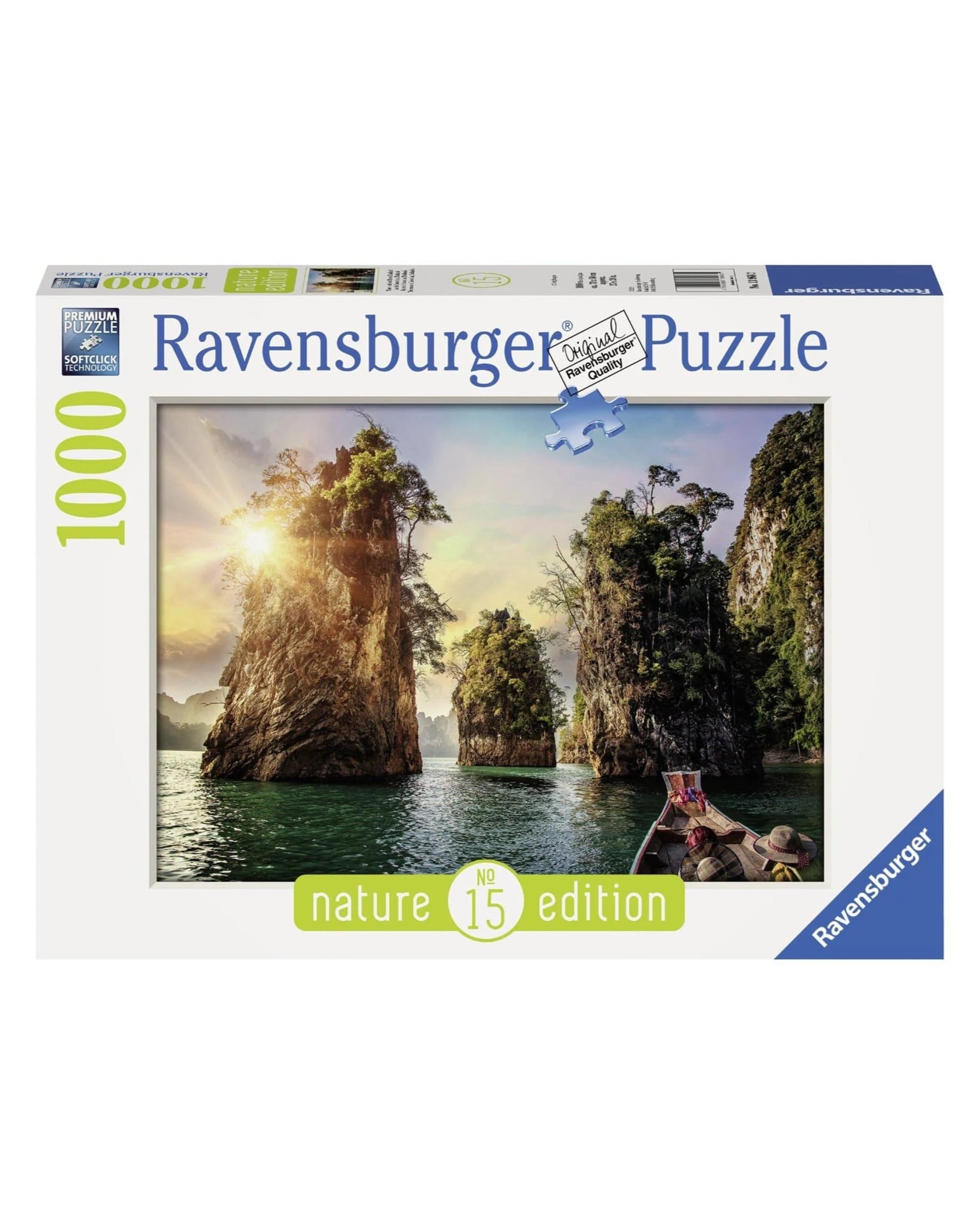 1 Ravensburger Nature Edition 15 The Rocks Cheow Thailand 1000 Piece Jigsaw Puzzle, 1 of 1