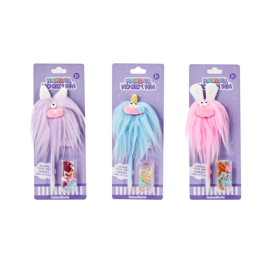 8 Hairball Novelty Pen - Assorted, 8 of 9