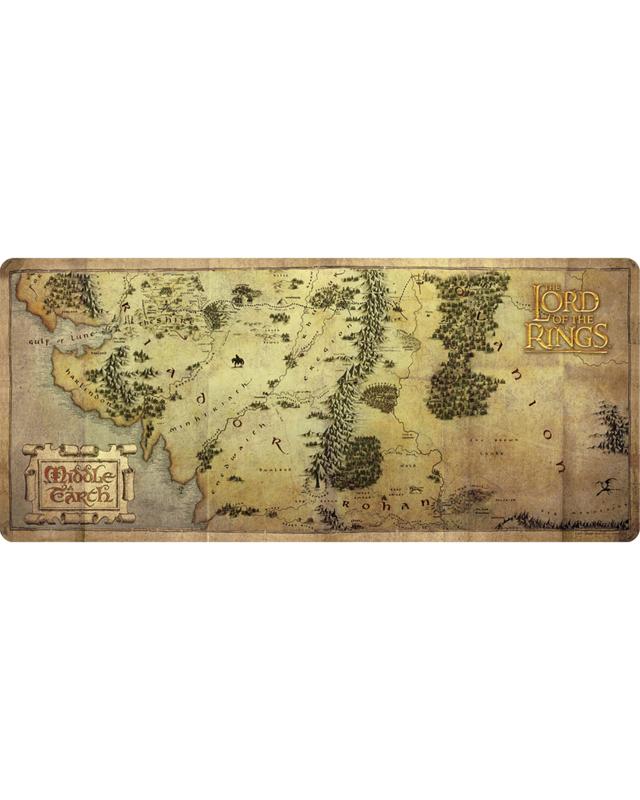 Lord of the Rings - Middle Earth Map XXL Desk