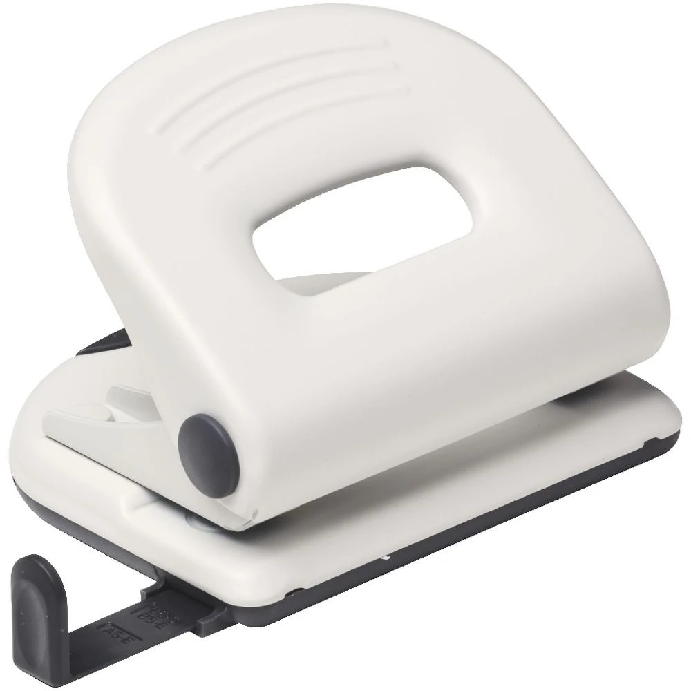 2 J.Burrows Antimicrobial 2-Hole Punch Medium White, 2 of 3