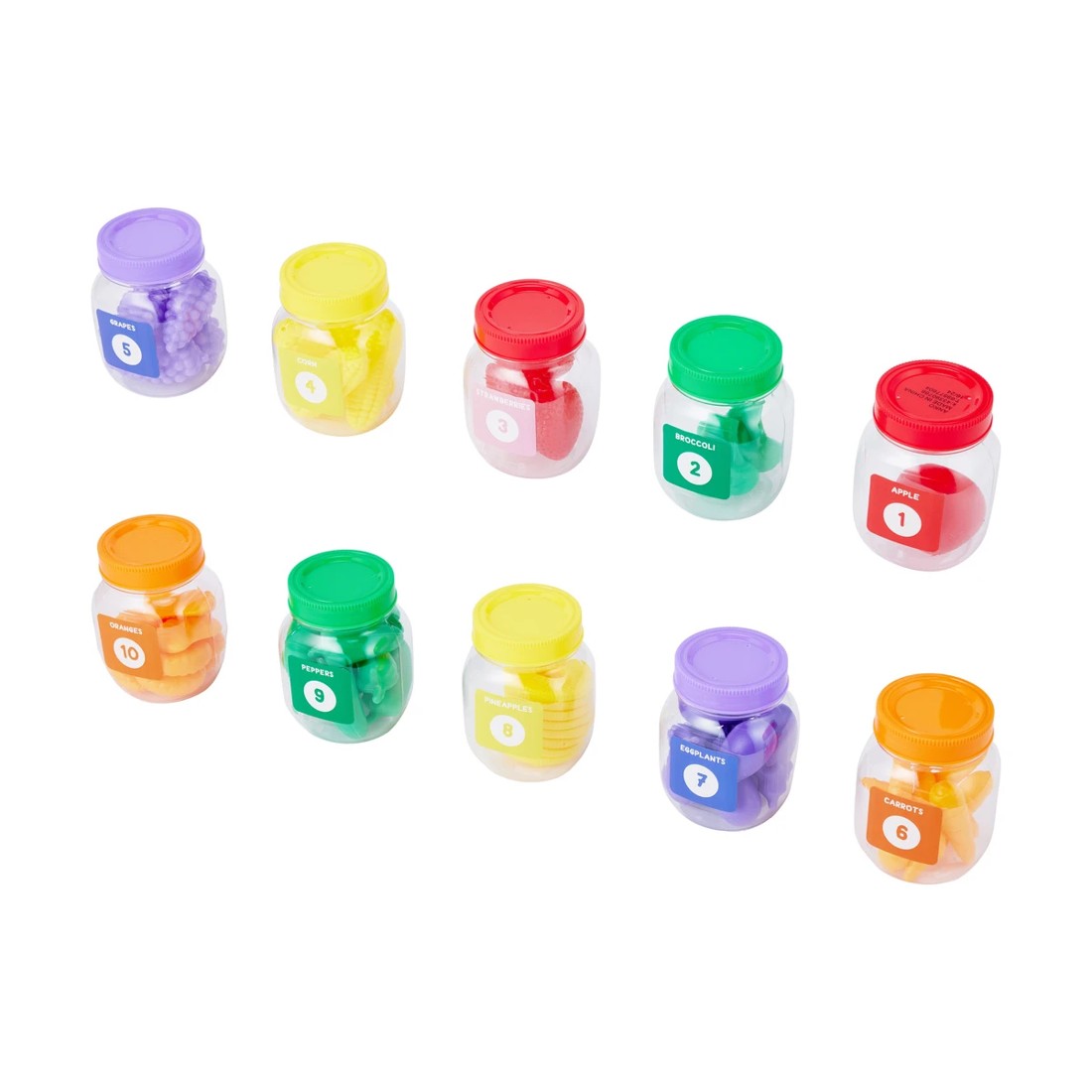 1 75 Piece Play and Learn Sorting Jar, 1 of 10
