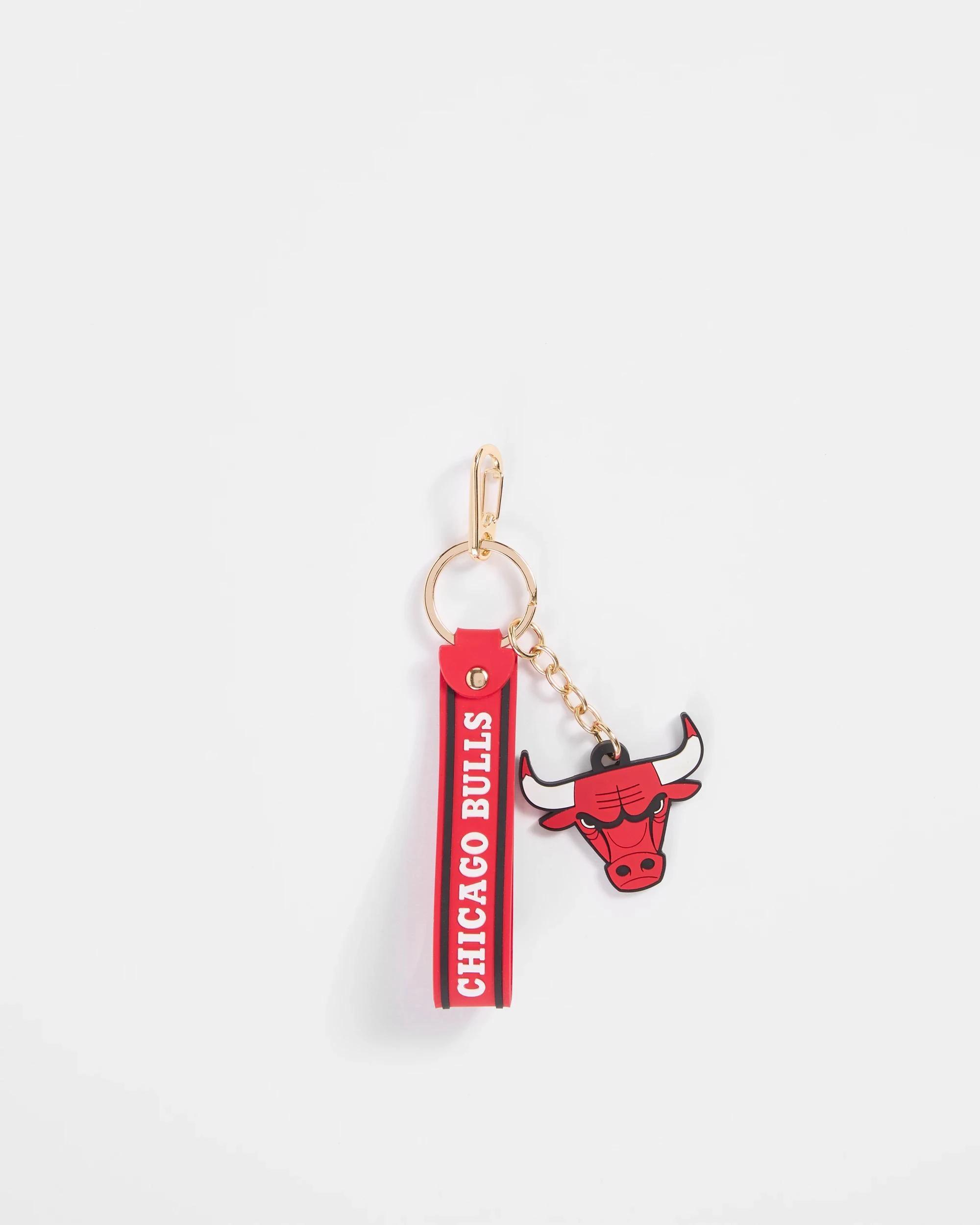 2 Kids NBA Chicago Bulls Keychain RED, 2 of 2