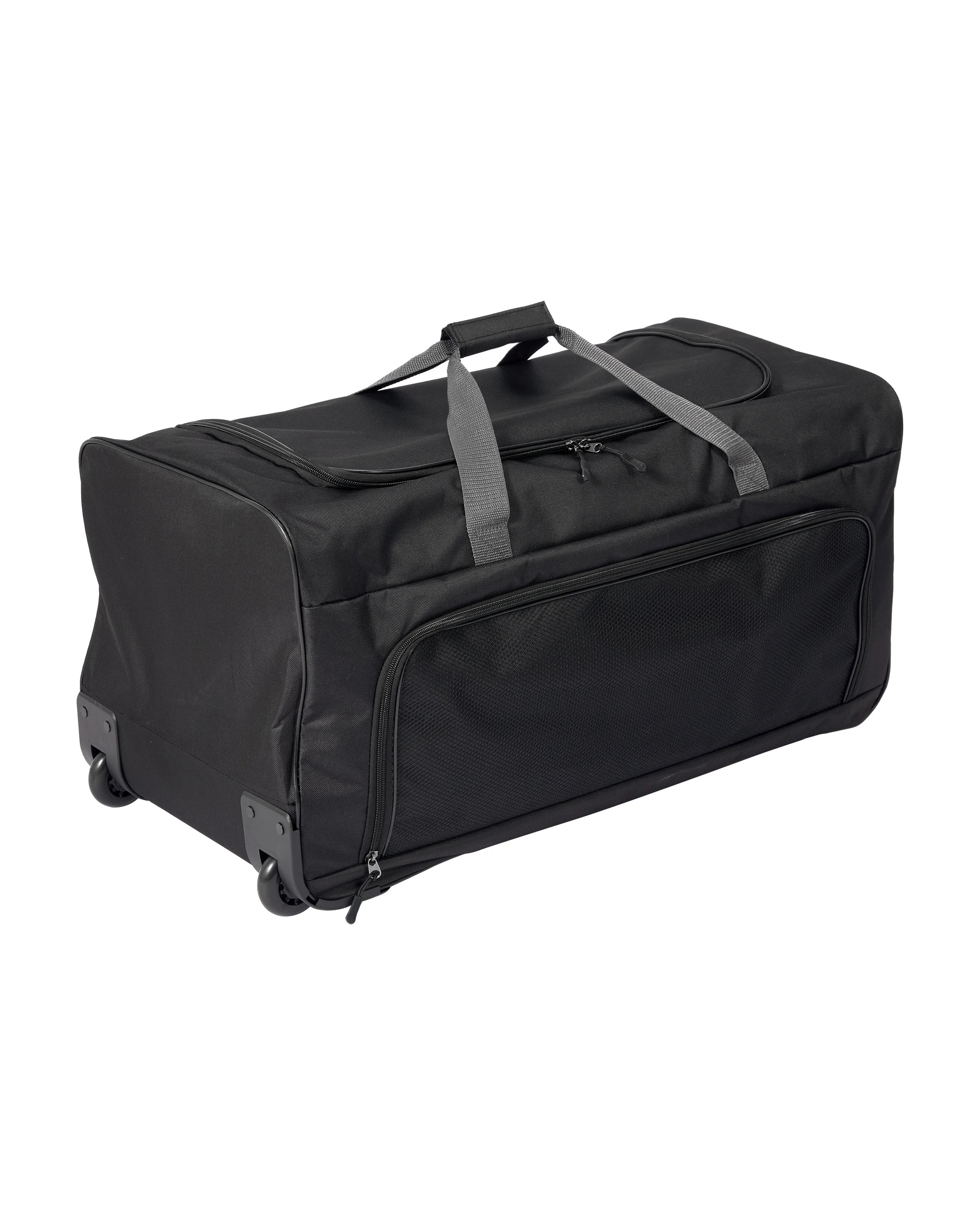 1 Large Duffle Bag with Wheels - Black, 1 of 8