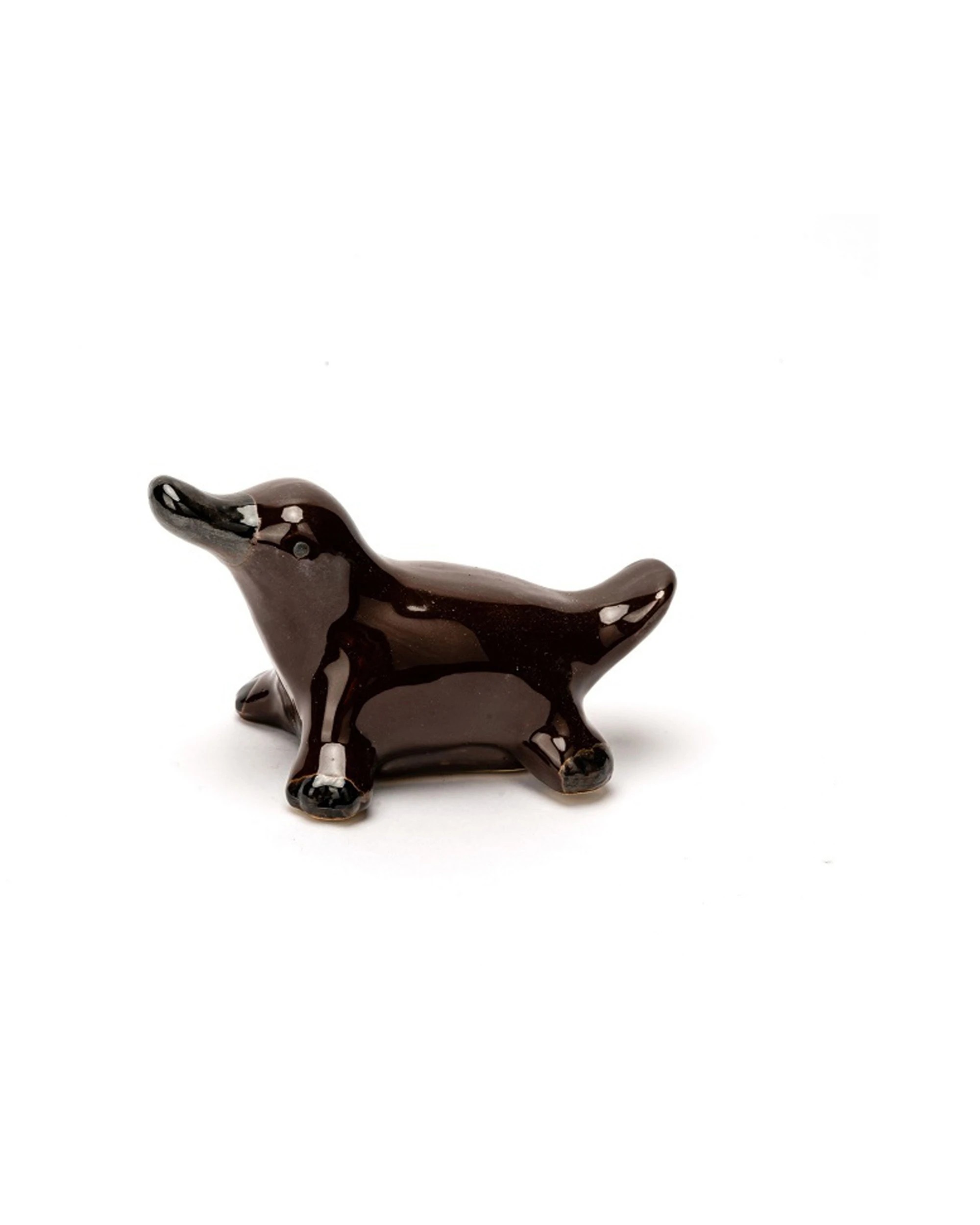 1 Alfresco Floating Platypus Porcelain Outdoor Ornament Figurine Yard - Plain, 1 of 1