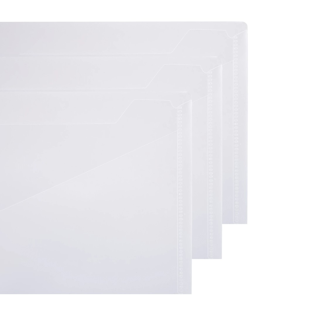 3 3 Pack Button Document Wallet, 3 of 7