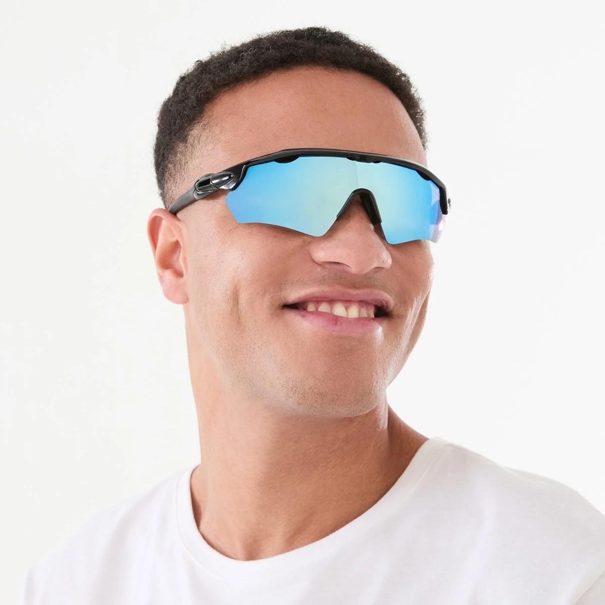 5 Sport Rimless Wrap Sunglasses Mirror, 5 of 5