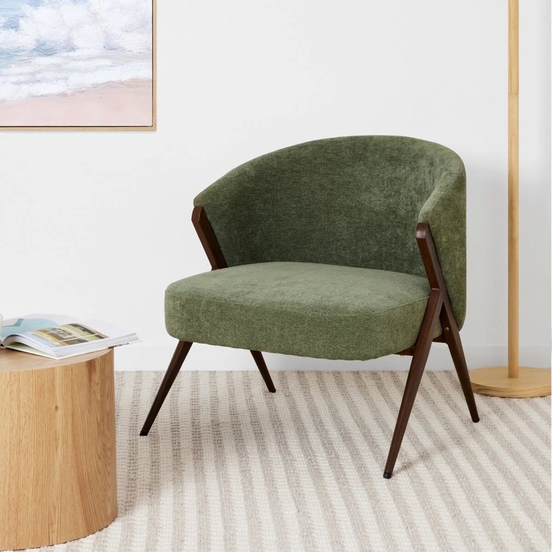 2 Asker Lounge Chair Walnut, 2 of 10