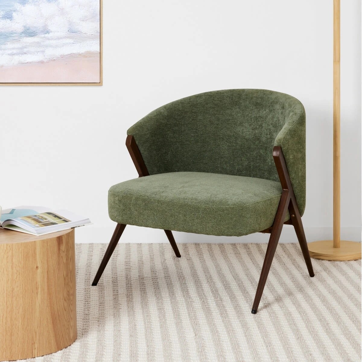 2 Asker Lounge Chair Walnut, 2 of 10