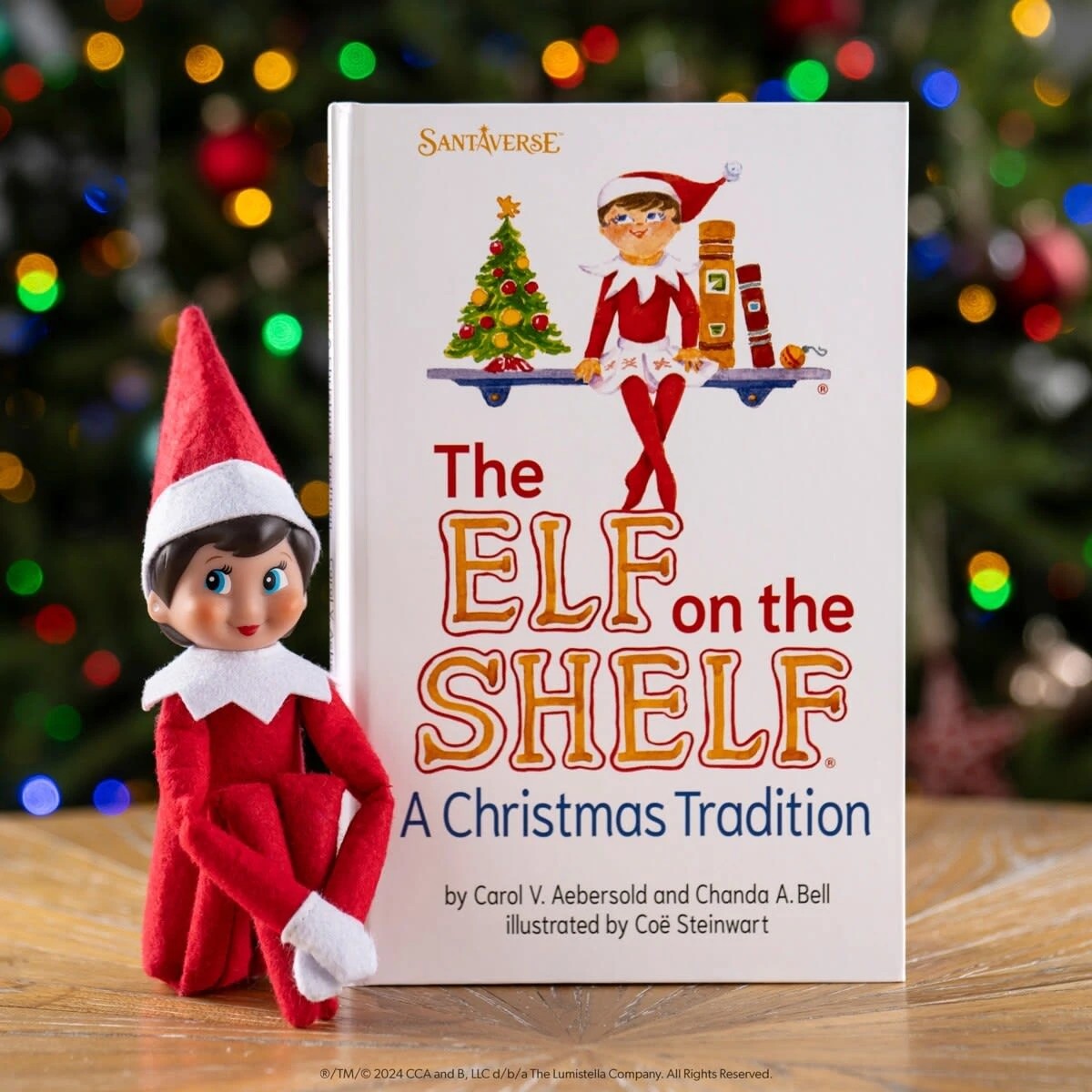 8 The Elf on the Shelf Girl Elf: A Christmas Tradition by Carol V. Aebersold and Chanda A. Bell - Book, 8 of 8