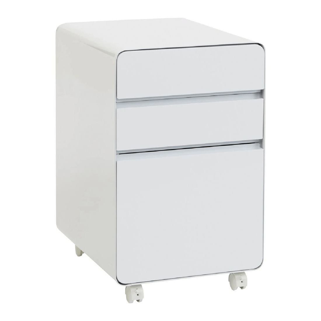 1 Venturo 3 Drawer Filing Pedestal White, 1 of 6