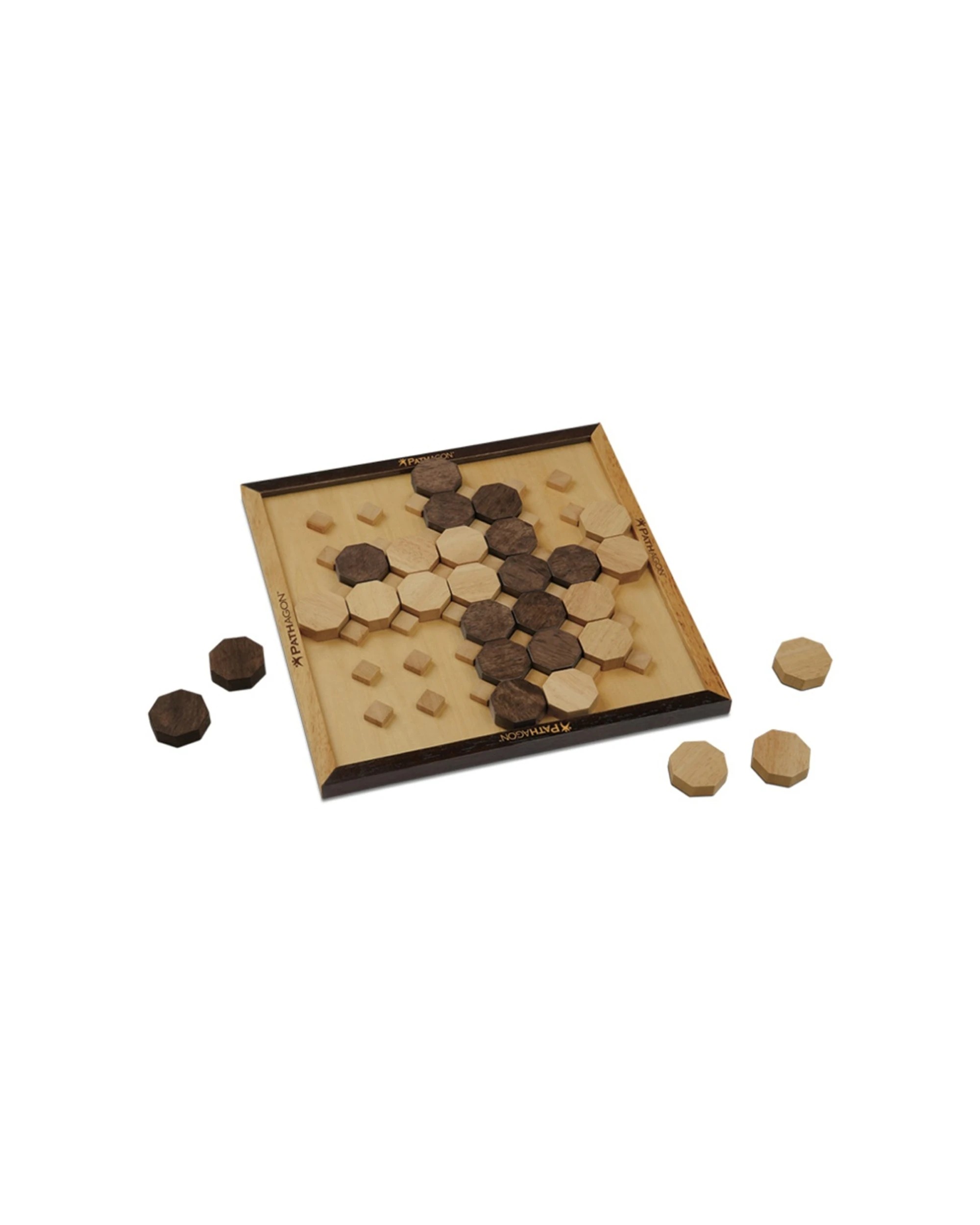 2 Front Porch Classics Pathogon Strategy Board Game Build Paths Age 8y+ 2 Players - Green, 2 of 2
