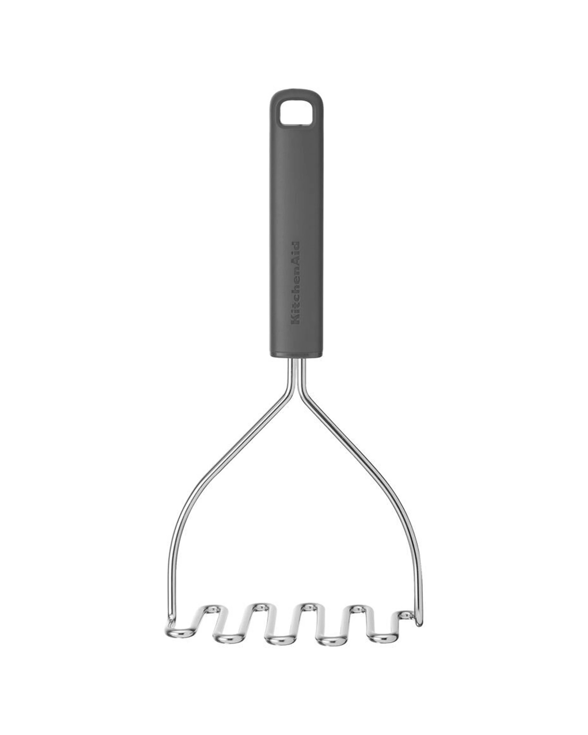 3 KitchenAid Classic Wire Multipurpose Masher 2PK Ergonomic Handle Rust-Resistant - Charcoal, 3 of 6