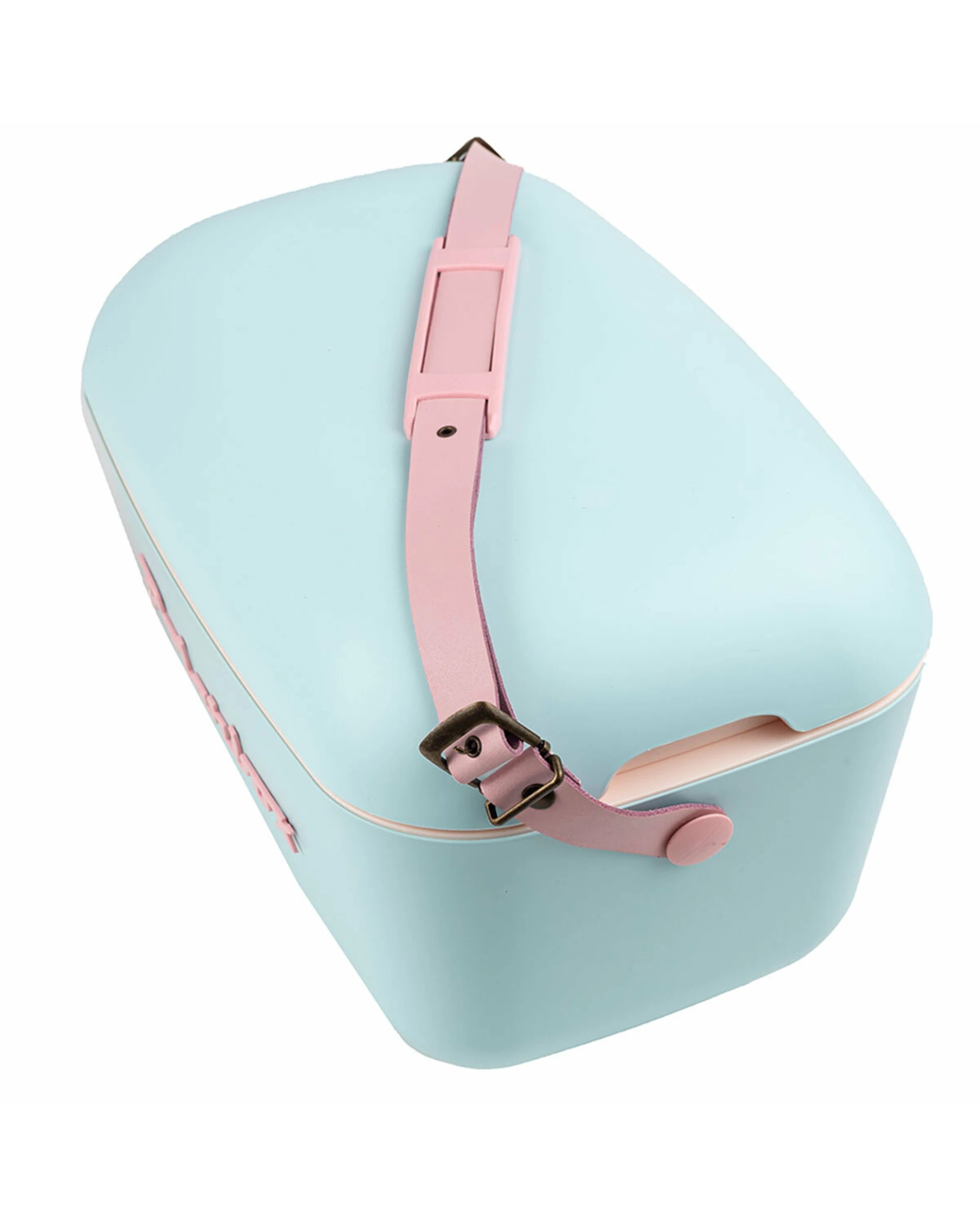 2 Polarbox Pop 20L Cooler Sky with Rose Logo and Strap, 2 of 4