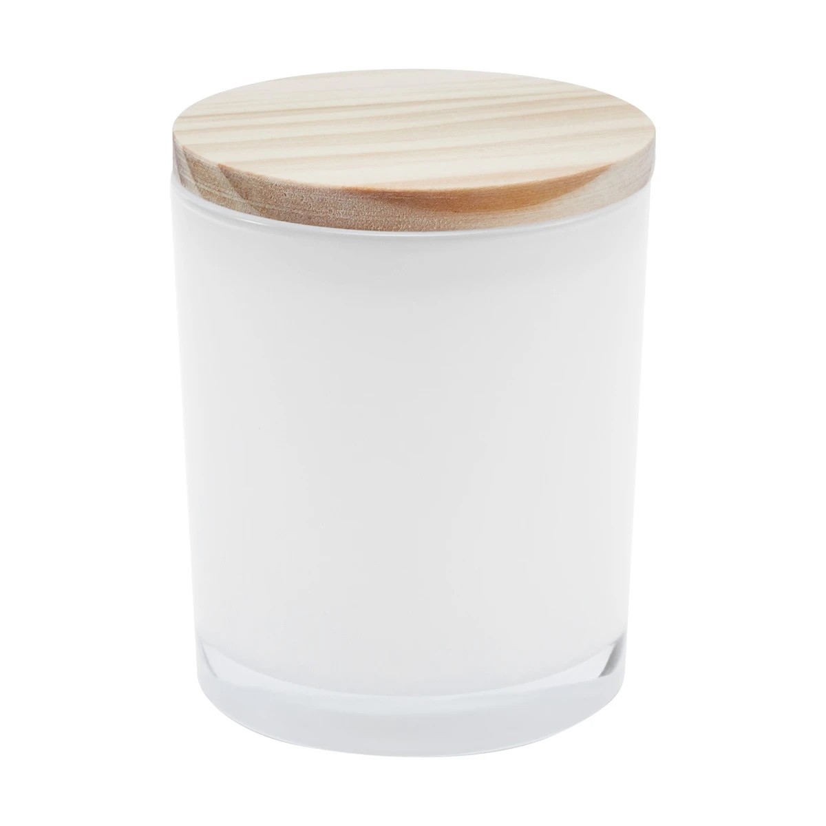 2 Glass Candle Jar - White, 2 of 6