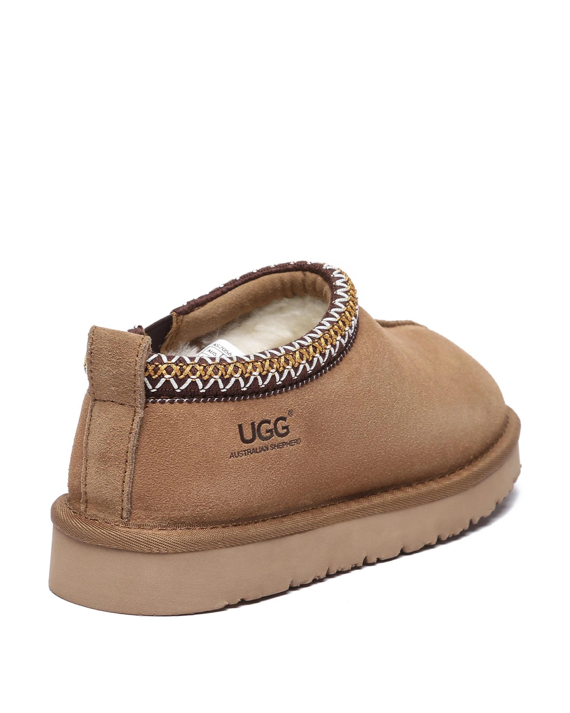 3 Australian Shepherd UGG Unisex Valen Cow Suede Boots CHESTNUT, 3 of 5