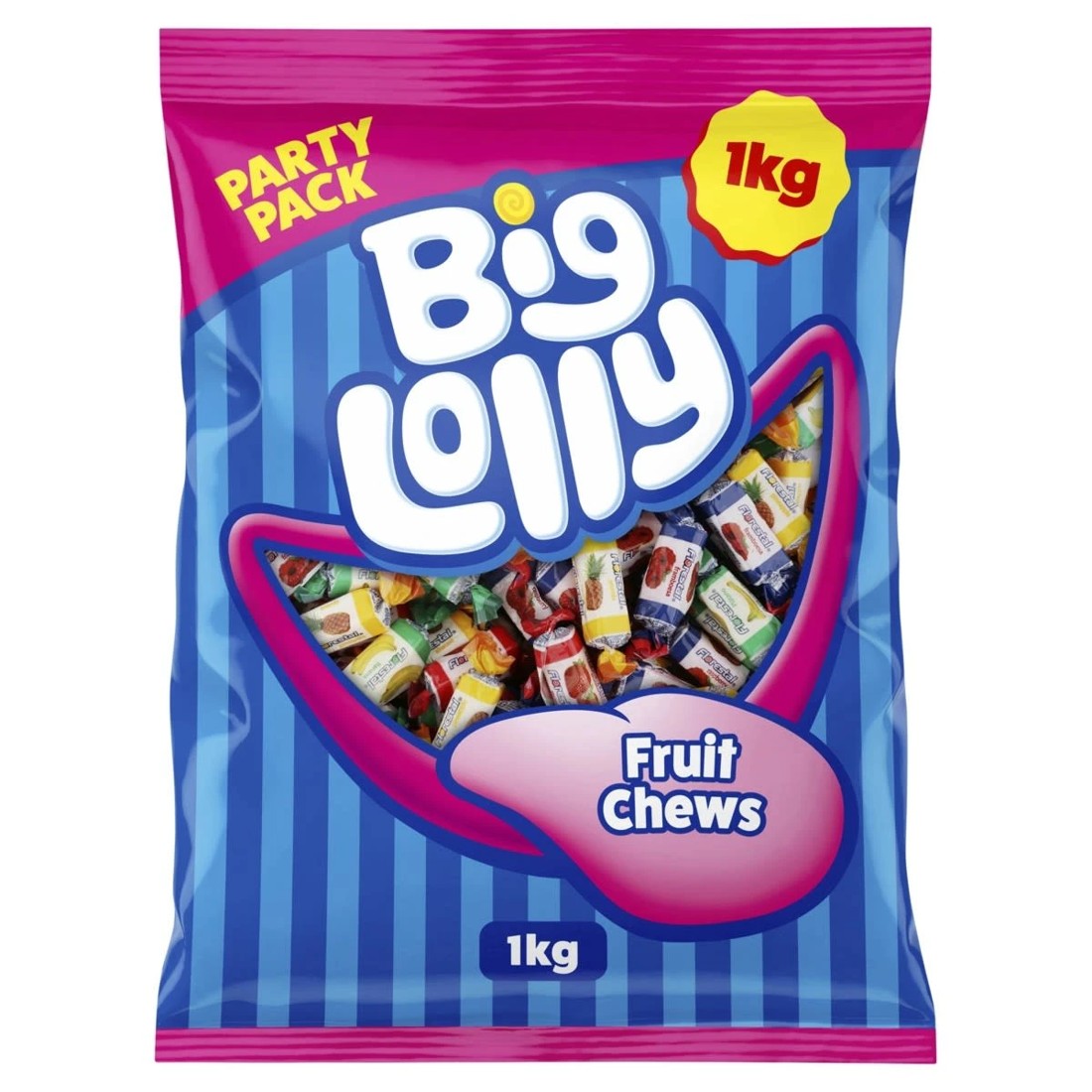 1 Big Lolly Fruit Chews 1kg, 1 of 2