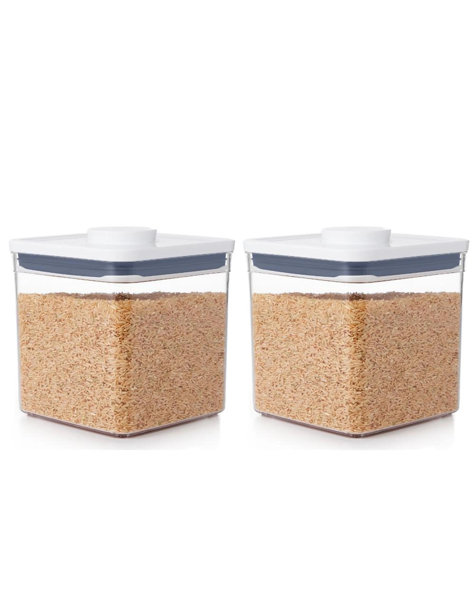 1 OXO Good Grips Pop 2.0 Big Square Short Container 2.6L  Set of 2, 1 of 1