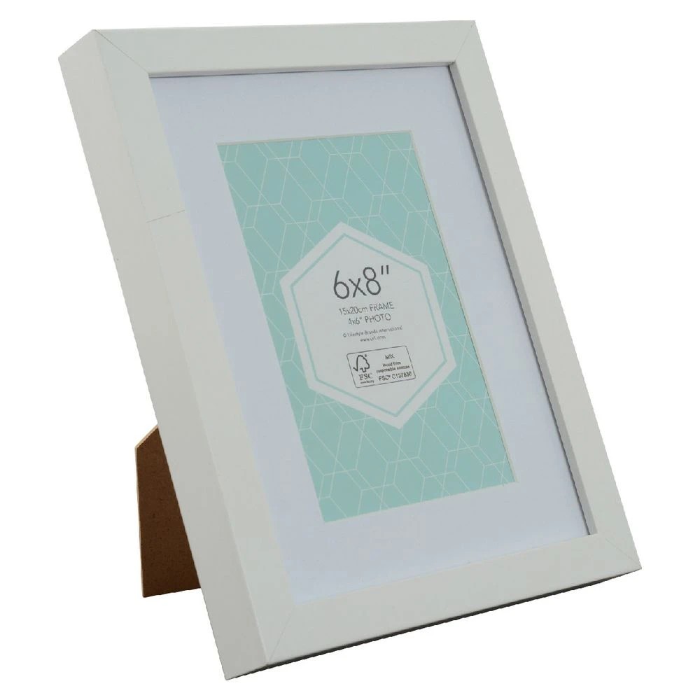 3 Promenade 6x8" Frame White, 3 of 5