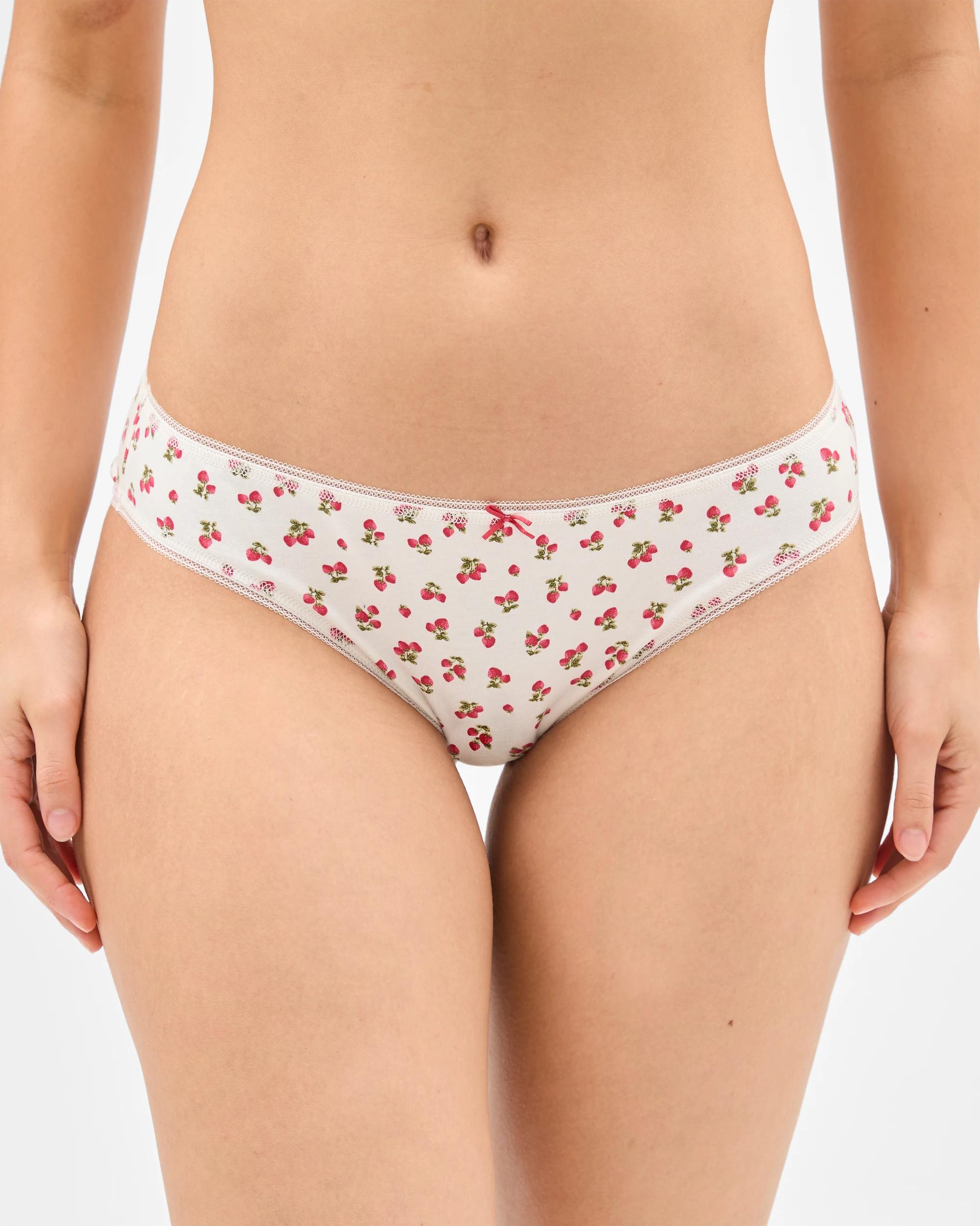 2 Target Woman Australian Cotton 5 Pack Bikini Briefs NAUTICAL STRAWBERRIES, 2 of 5