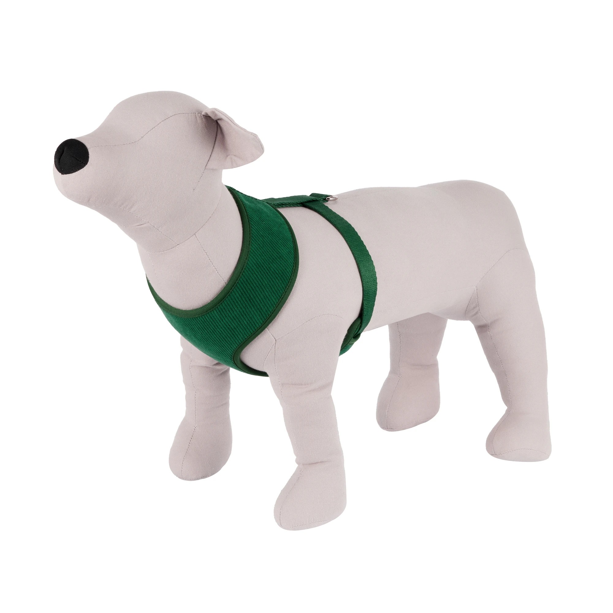 2 Pet Corduroy Harness - Large, Deep Green, 2 of 9