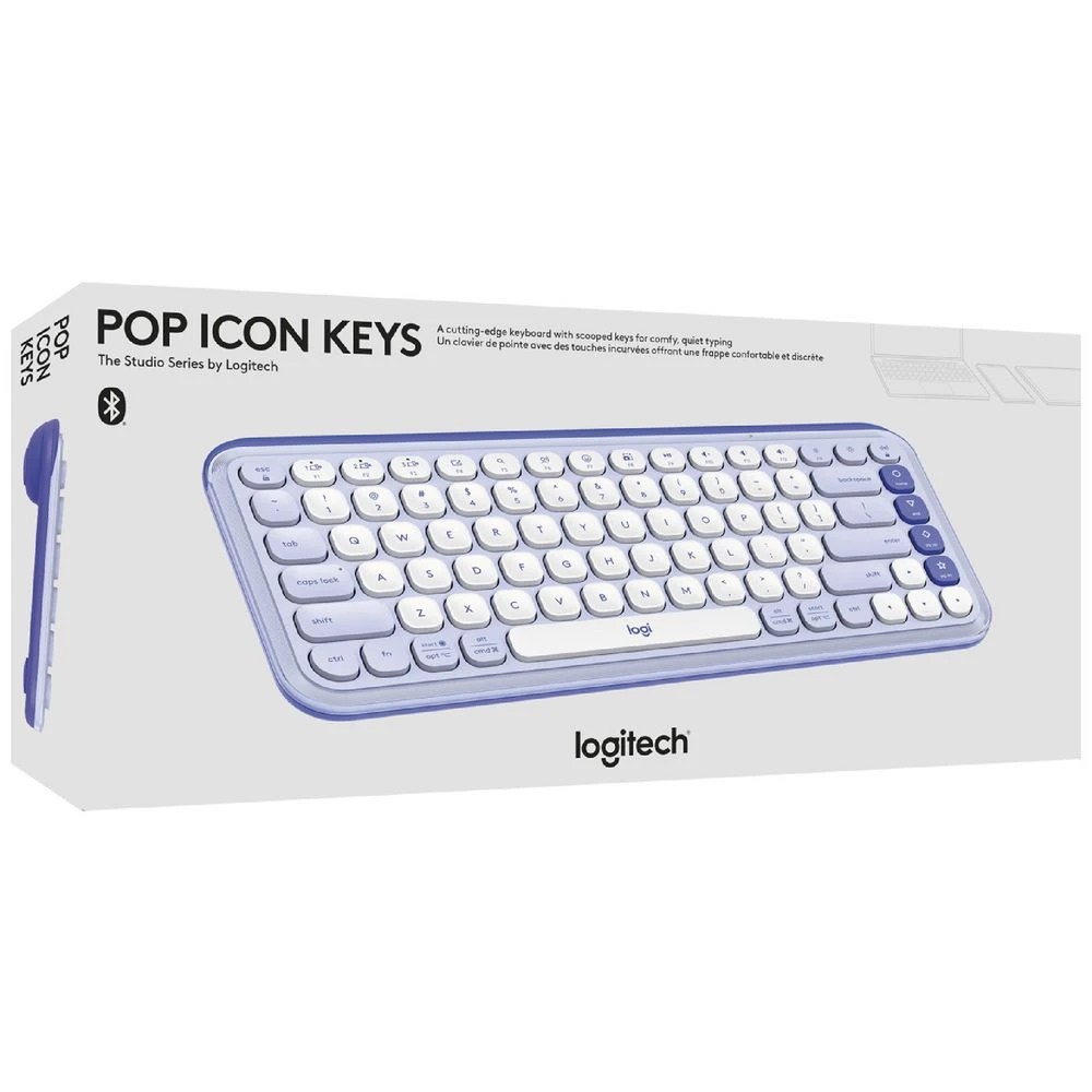 7 Logitech Pop Icon Keys Lilac, 7 of 7