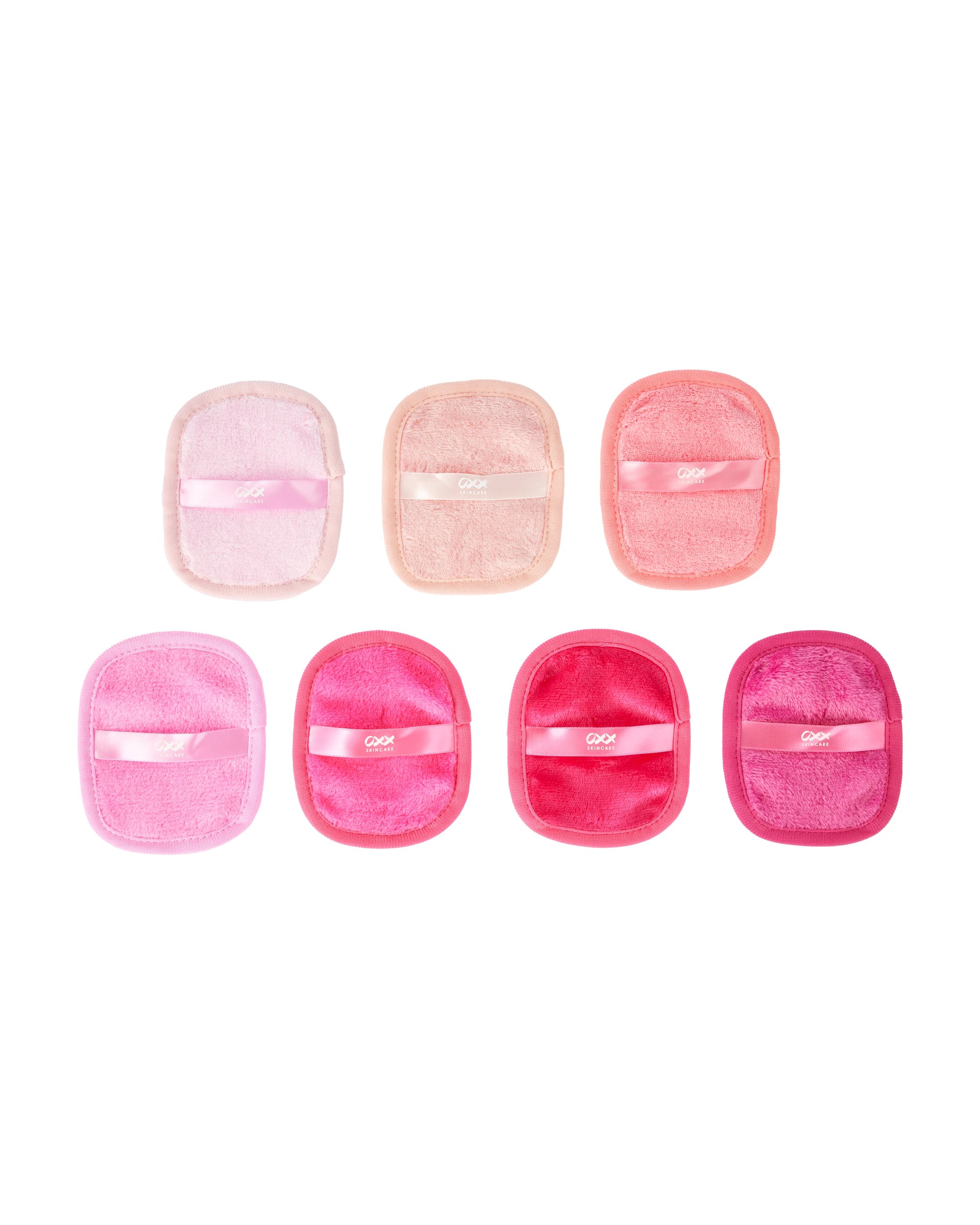 2 OXX Skincare 7 Pack Makeup Eraser Cleansing Cloth - Pink, 2 of 6