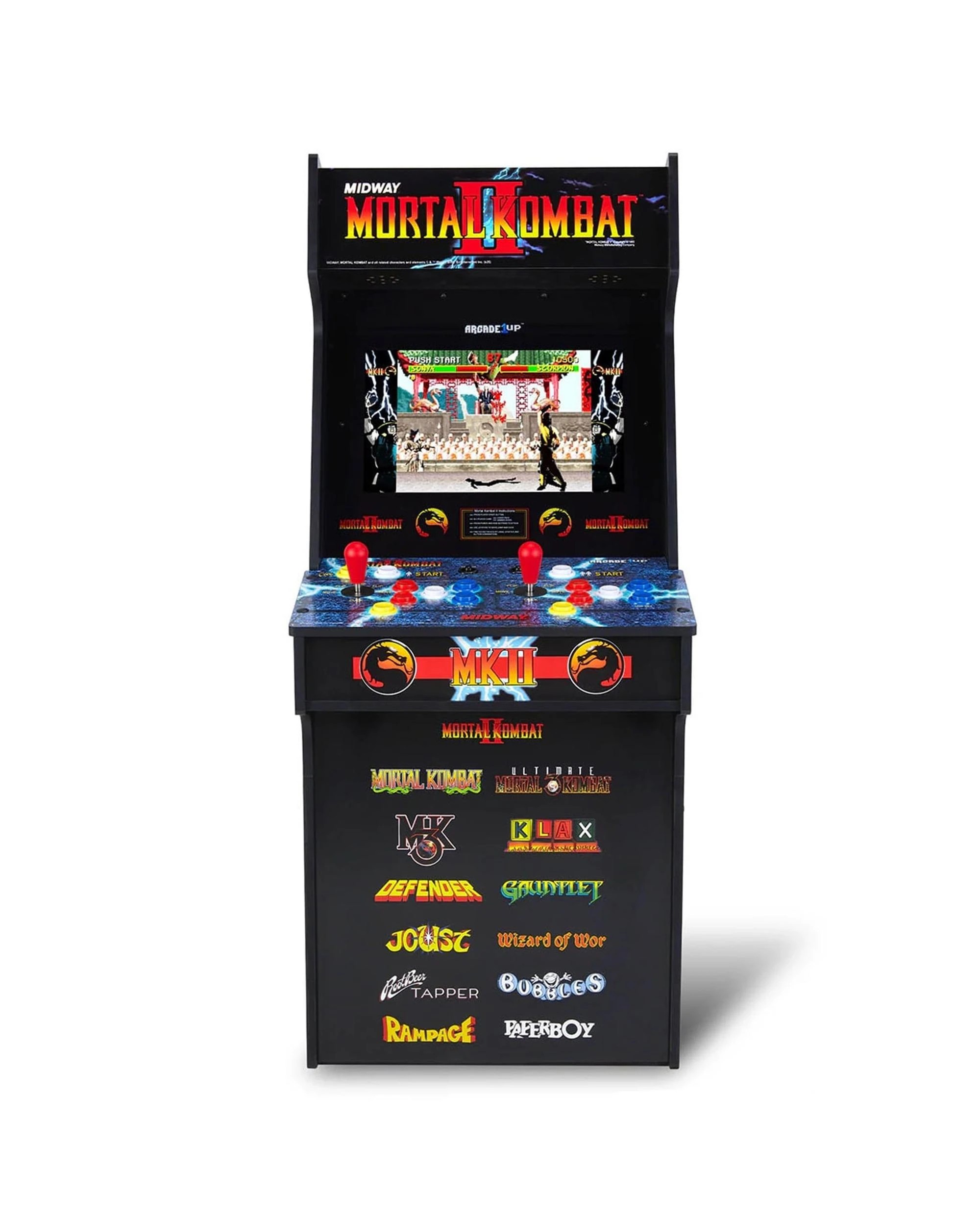 3 Arcade1Up Mortal Kombat II Classic SE Arcade Game, 3 of 10