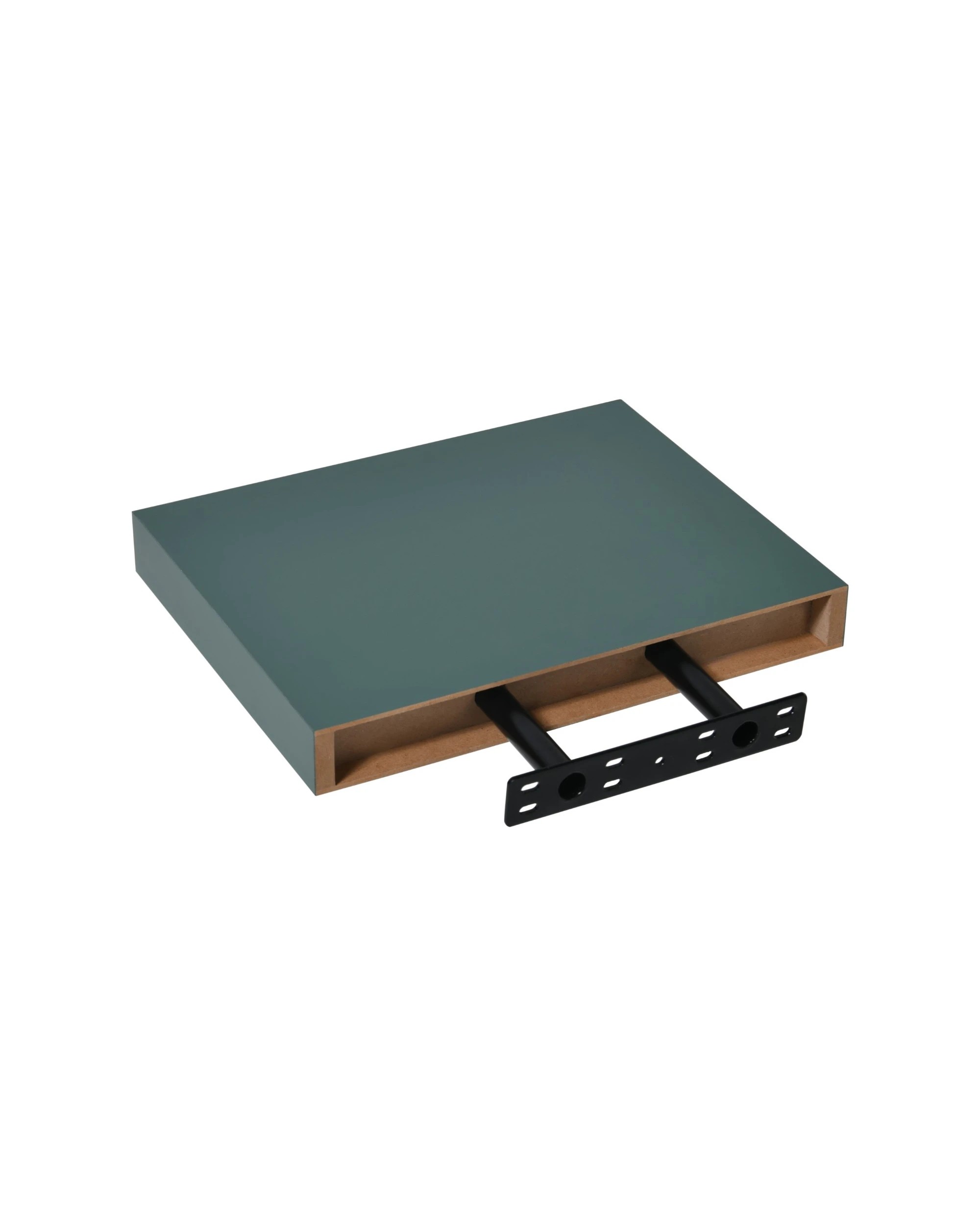 5 Takara Seiso Floating Wall Shelves Display Rack (Set of 3) Small 30cm - Green, 5 of 8