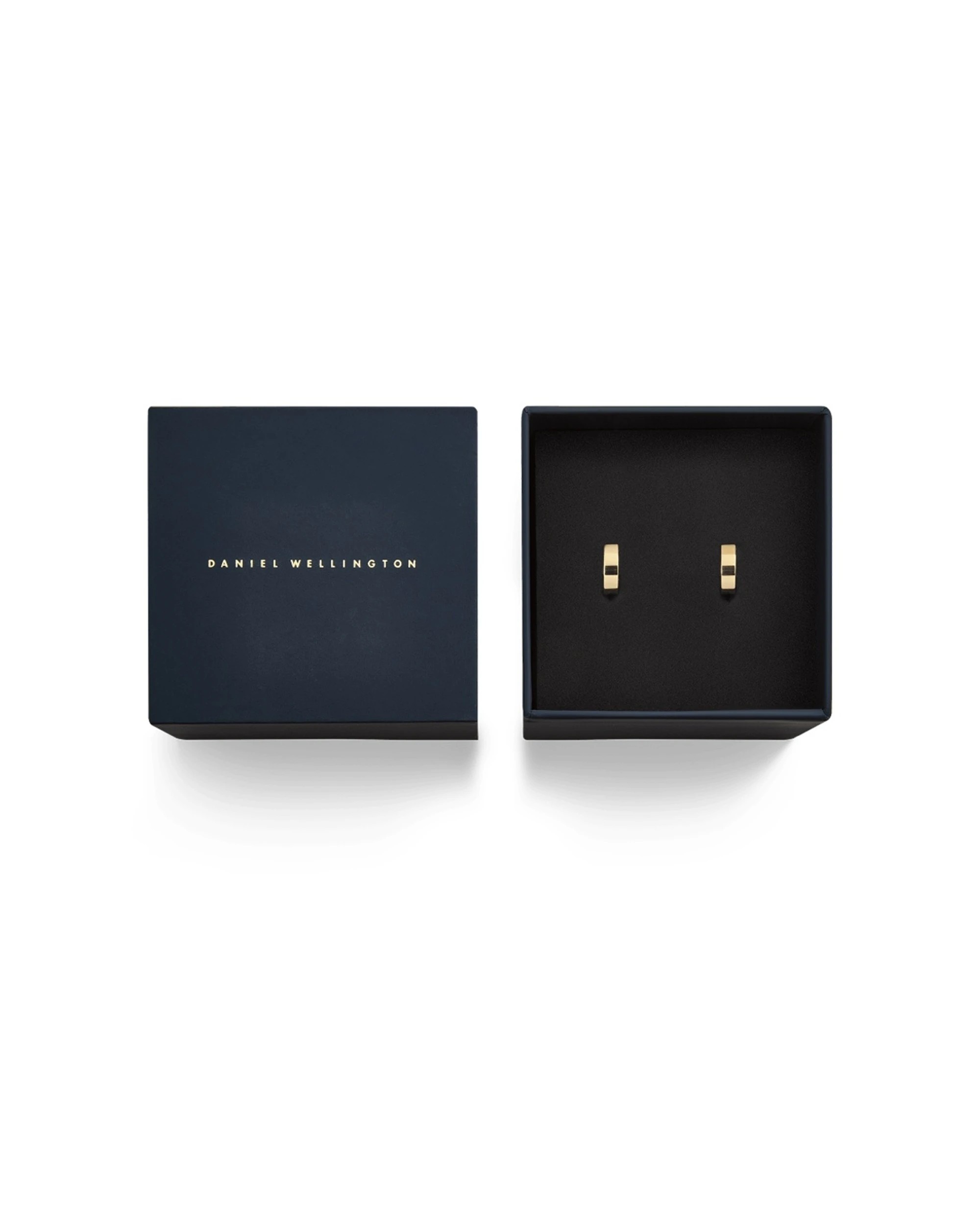 5 Daniel Wellington Line Earring Polished Gold 3.5mm Small Hoop One Size - Gold, 5 of 5