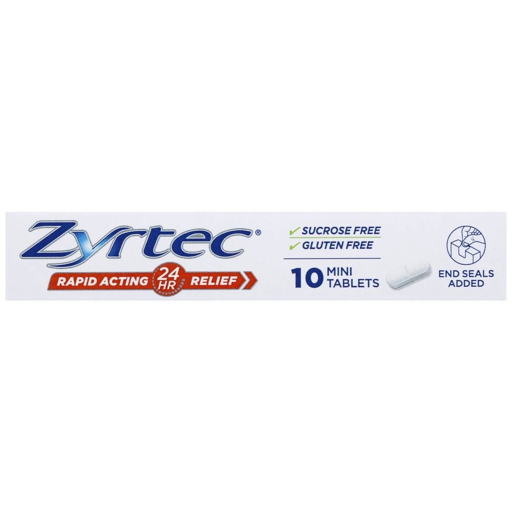 4 Zyrtec Rapid Tablets 10 Pack, 4 of 6
