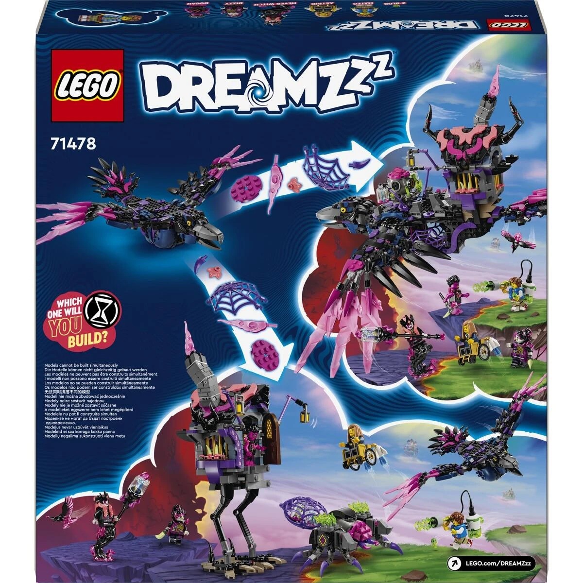 10 LEGO DREAMZzz The Never Witch’s Midnight Raven 71478, 10 of 10
