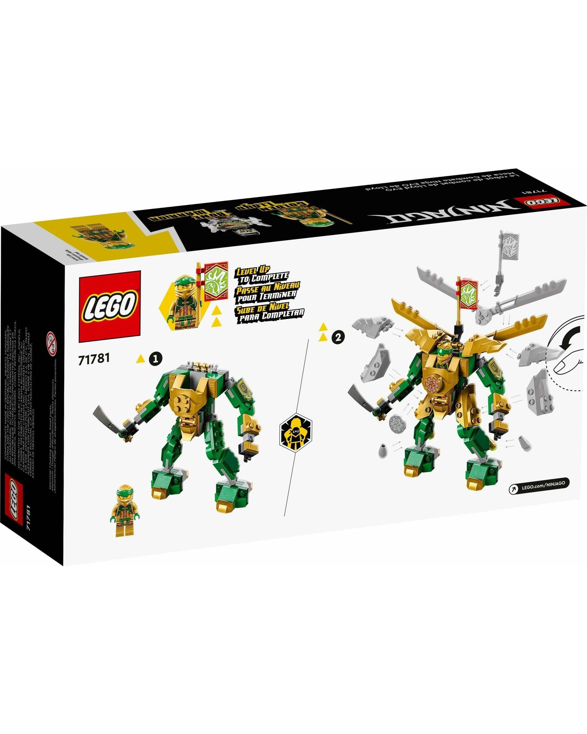 5 LEGO Ninjago Series 71781 Lloyd's Mech Battle EVO, 5 of 5