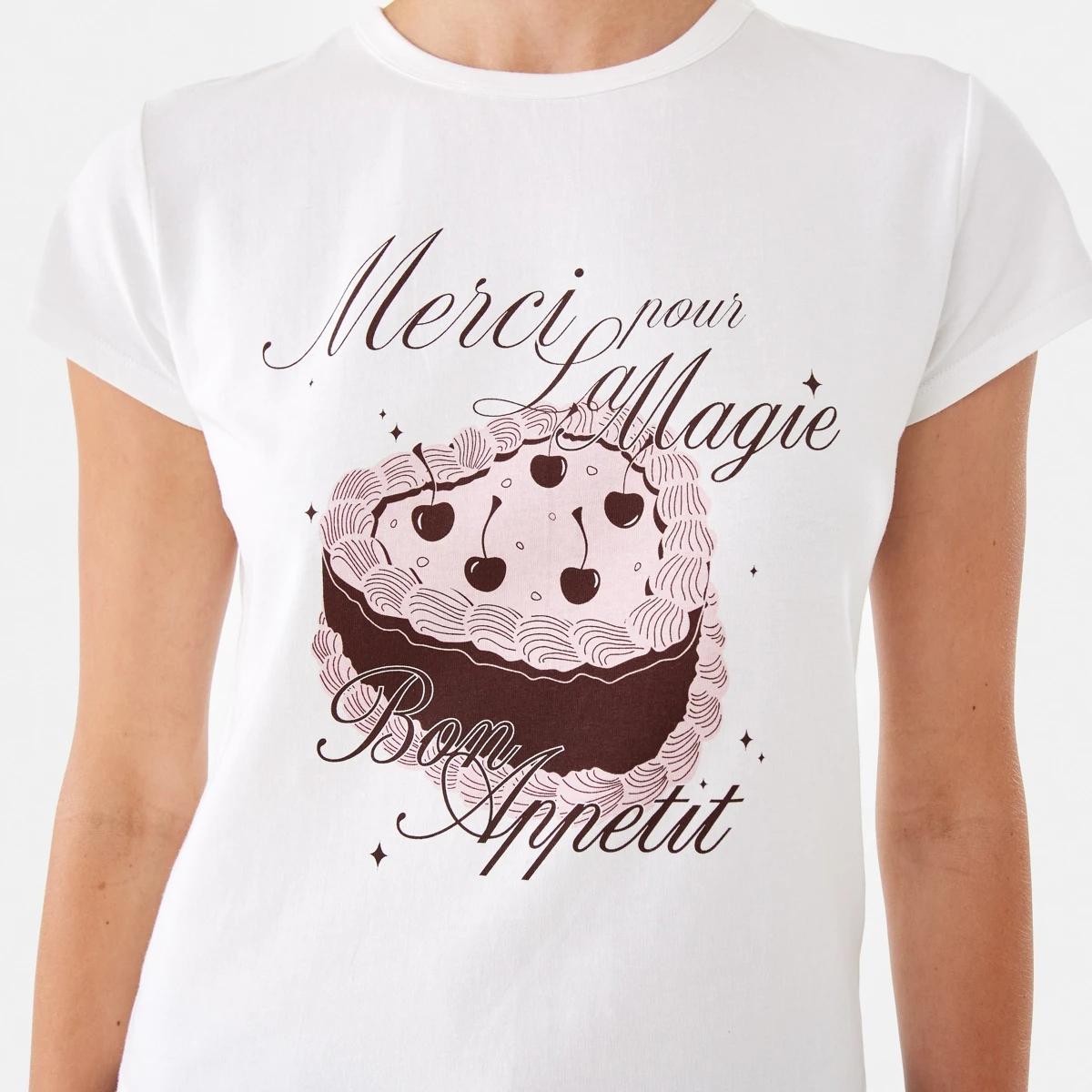 6 Short Sleeve Neat Print T-shirt Cake, 6 of 6