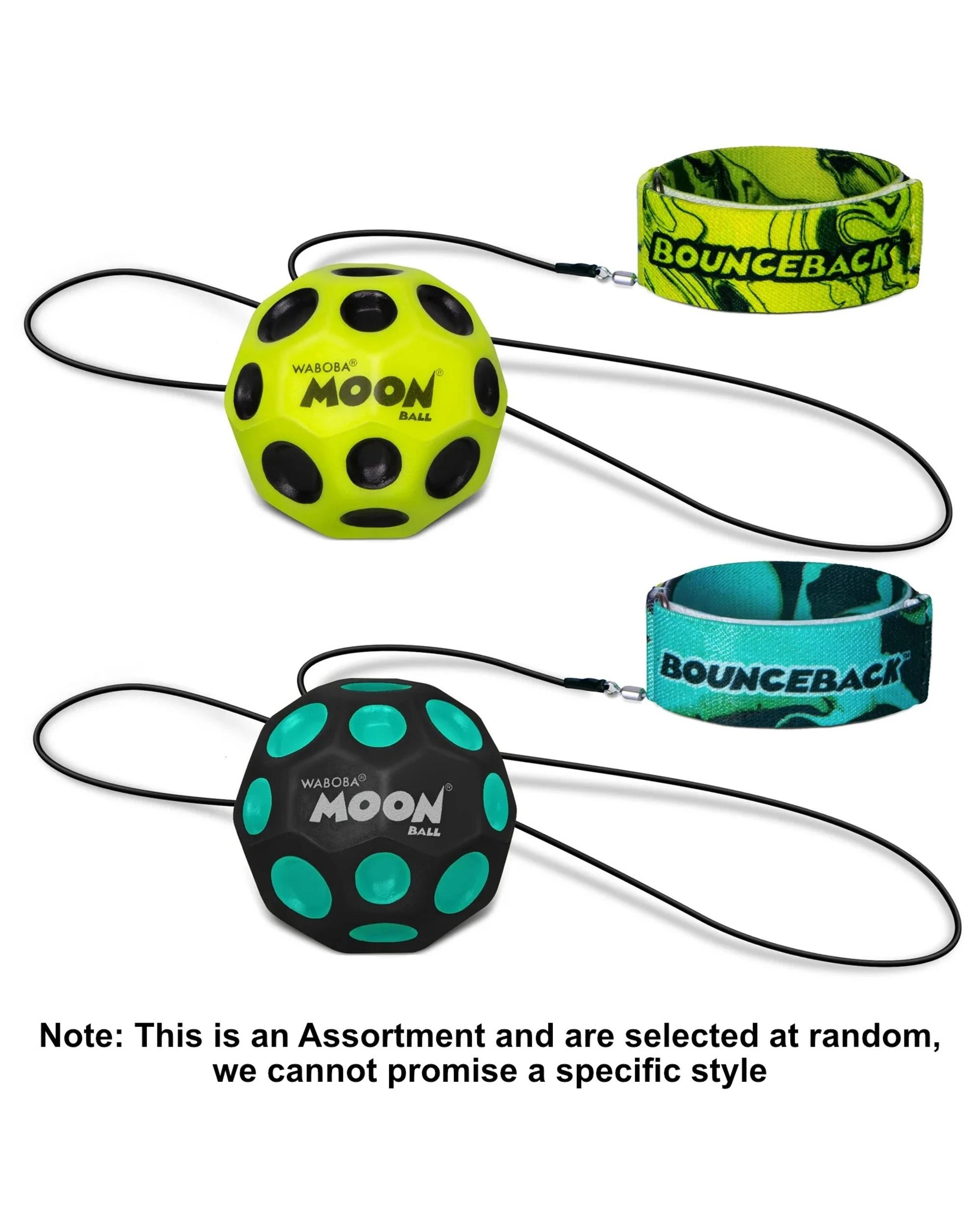 2 Waboba Bounceback X Moon Ball Assorted, 2 of 4