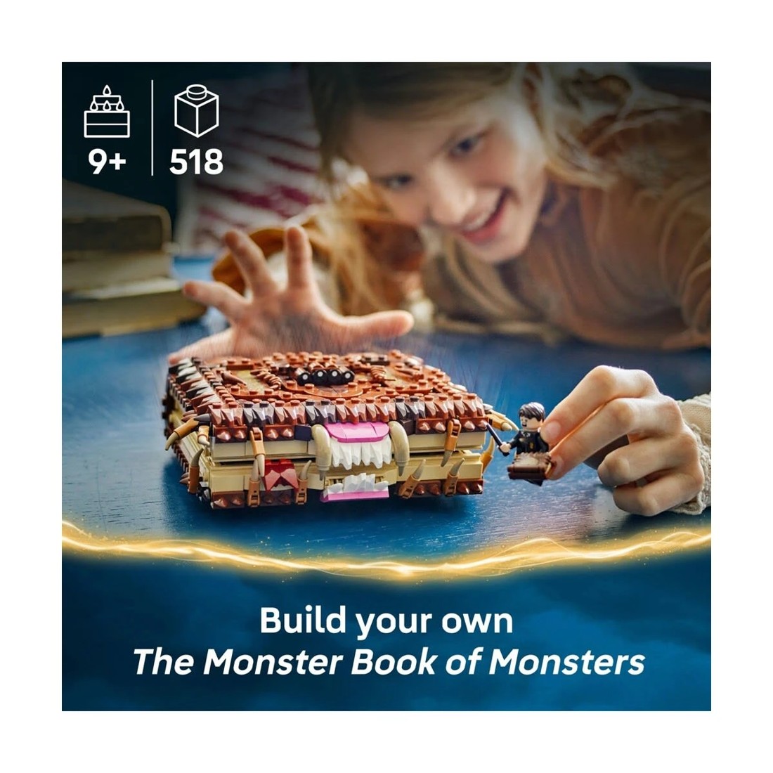 3 LEGO Harry Potter Chomping Monster Book of Monsters 76449, 3 of 10