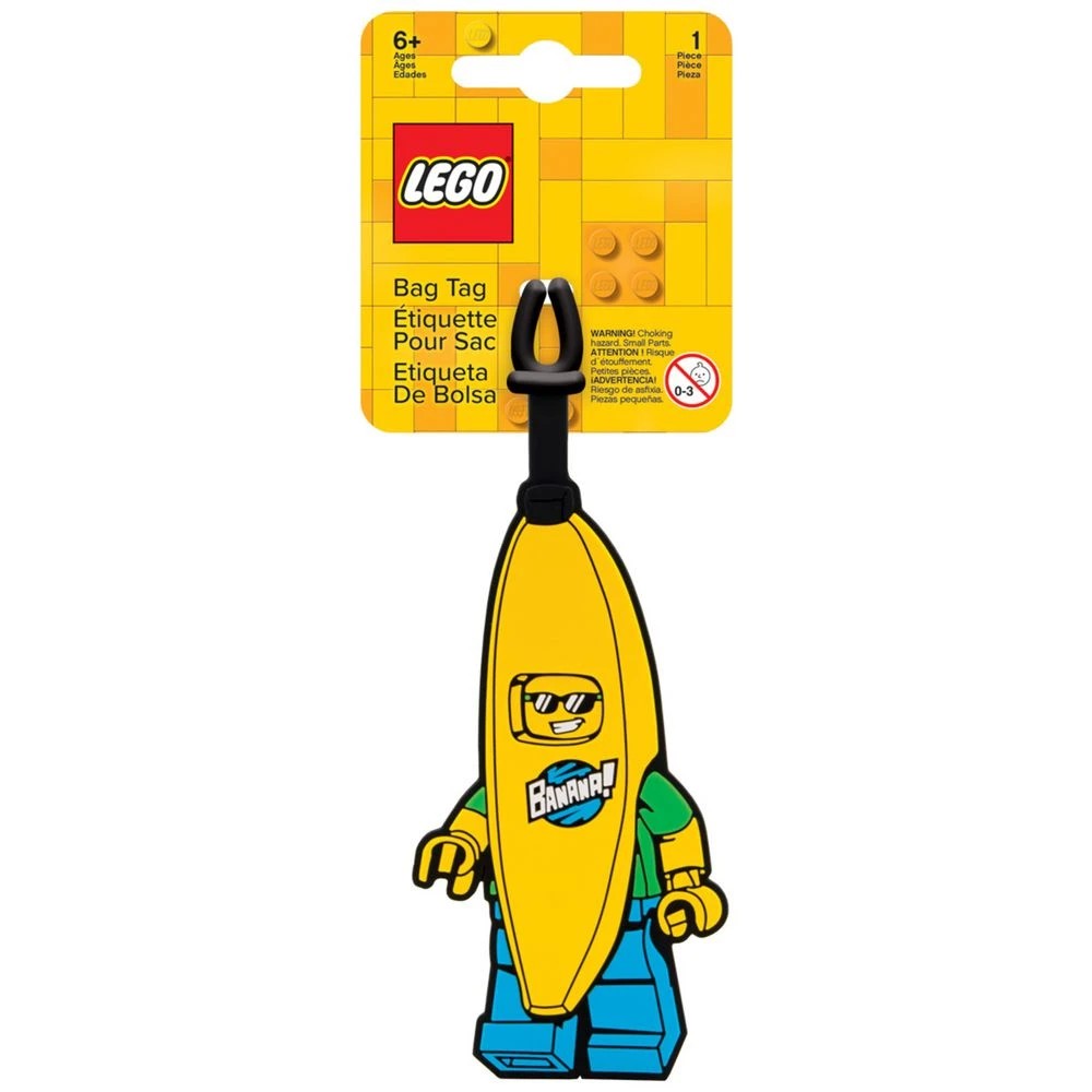 1 Lego Luggage Tag Banana Man, 1 of 3