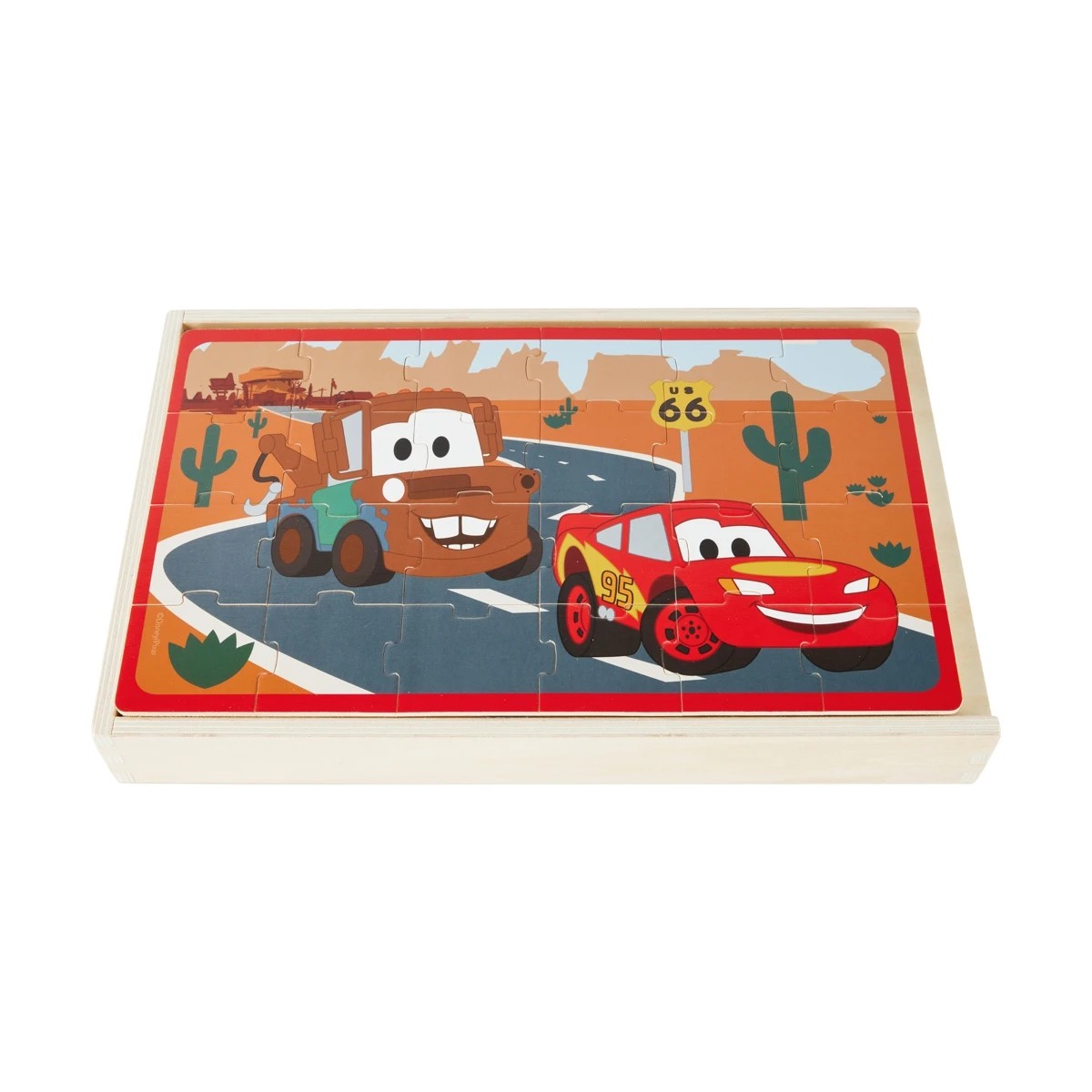 2 Disney Pixar Wooden Toys Puzzle Gift Set, 2 of 7