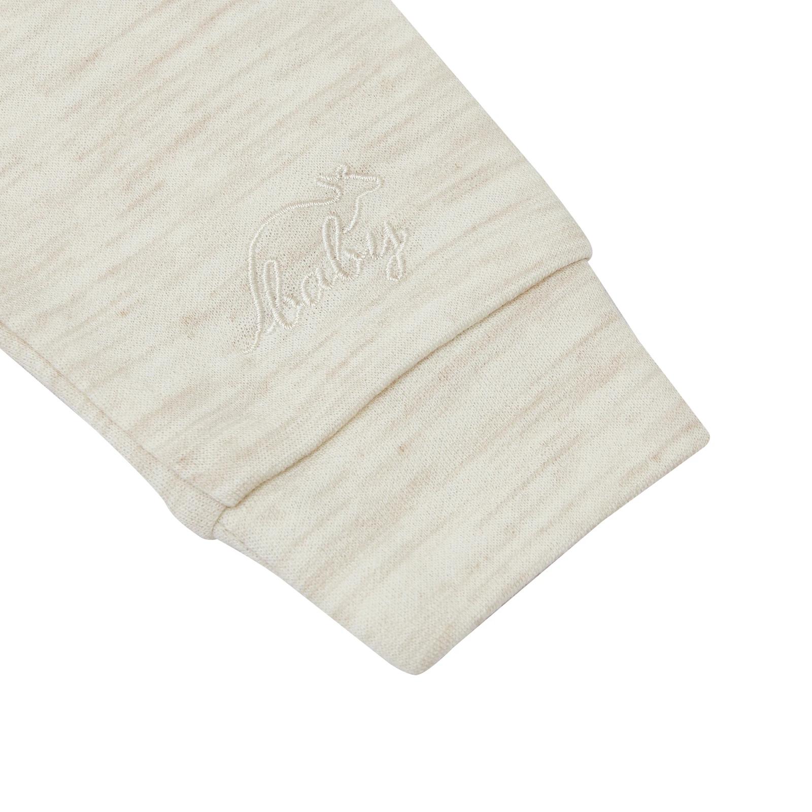 5 Merino Baby Australian Merino Wool Merino Pant- Cream Marle CREAM MARLE, 5 of 7