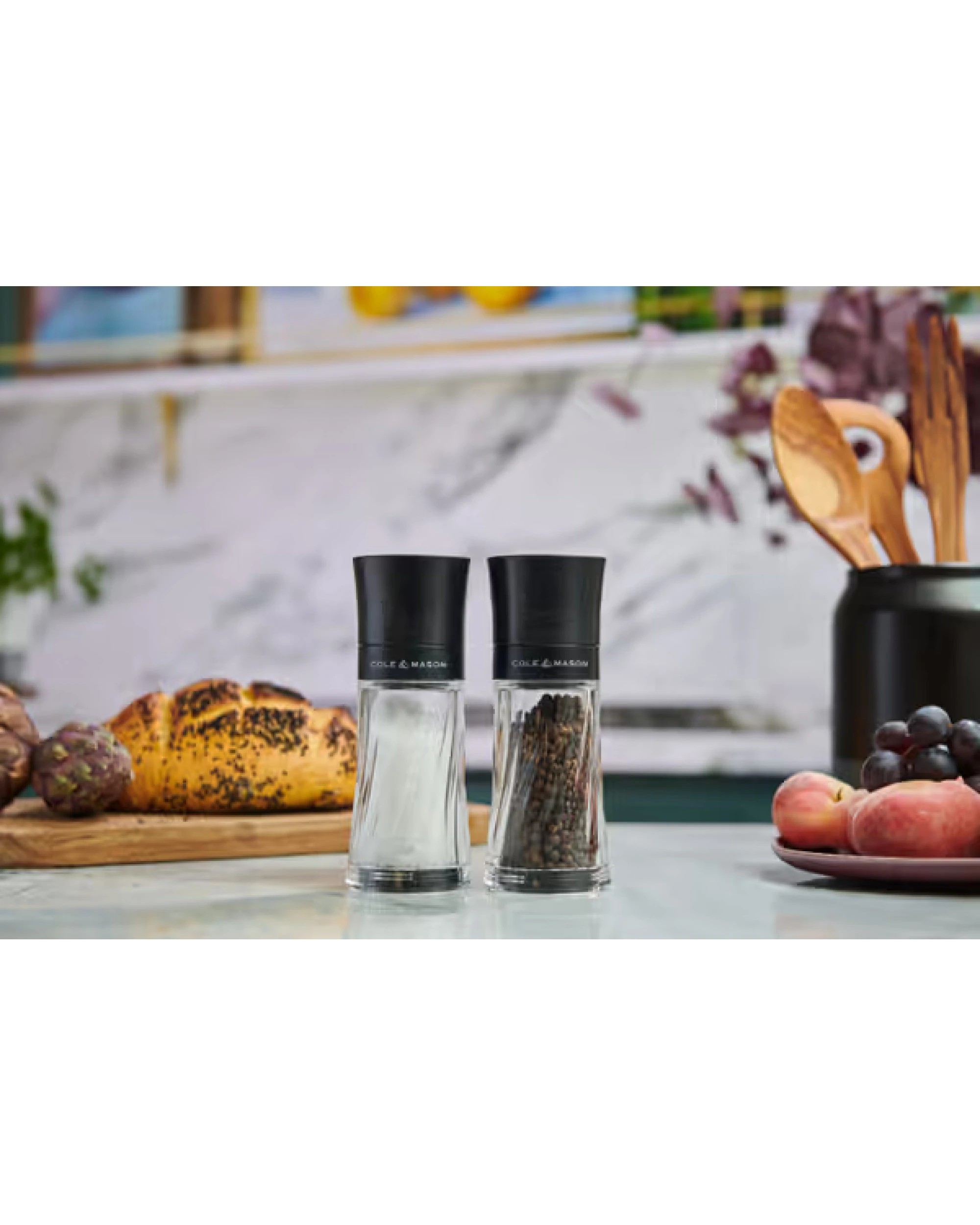 3 Cole & Mason Warwick Inverta Salt & Pepper Mill Set, 3 of 5