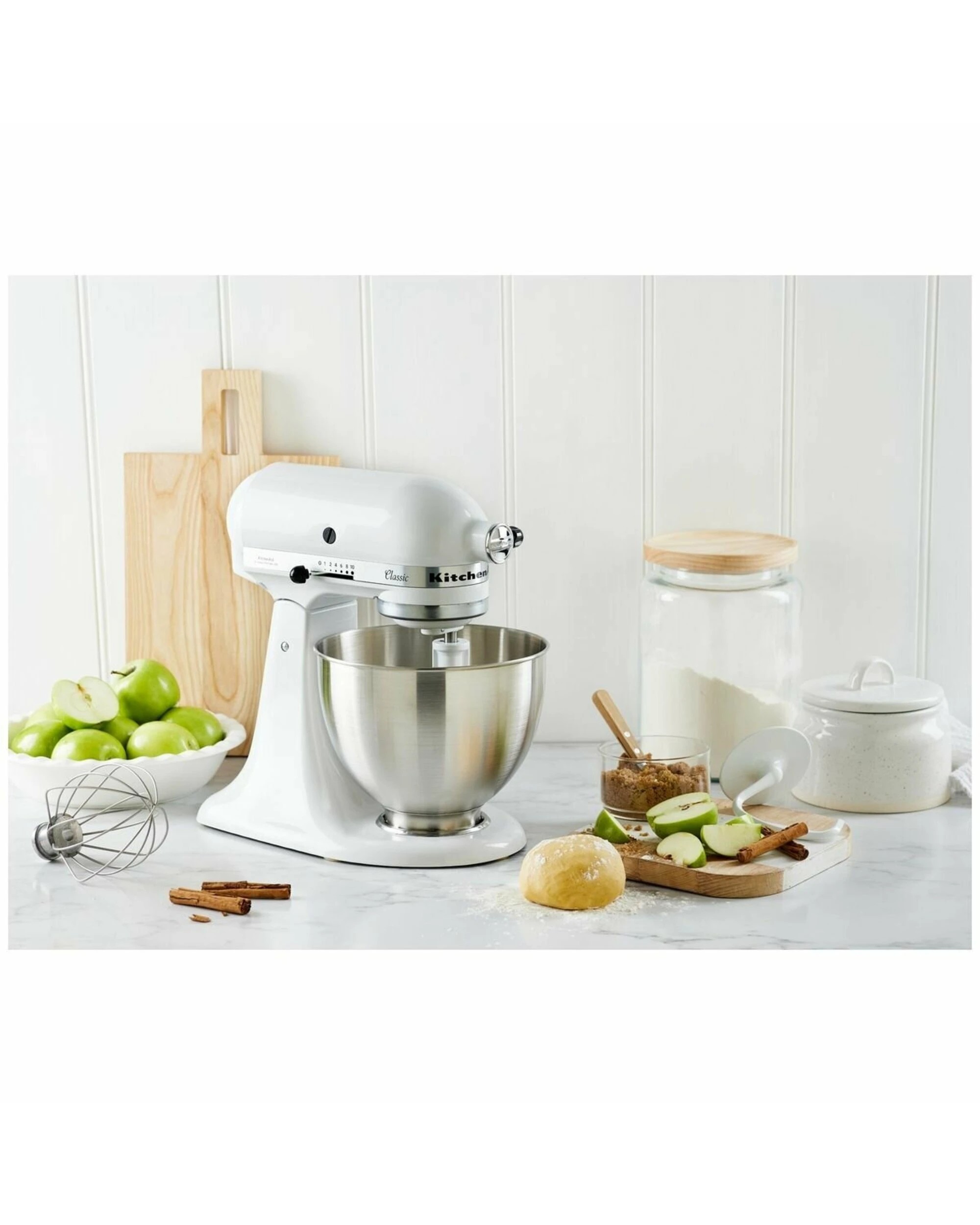 5 KitchenAid Classic Tilt Head Stand Mixer - White, 5 of 5