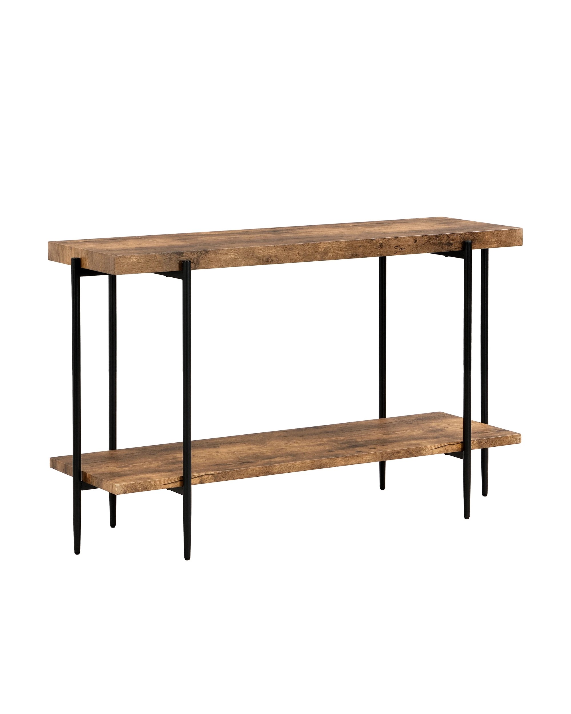 4 IHOMDEC 135cm Industrial Retro Console Sofa Table, 4 of 5