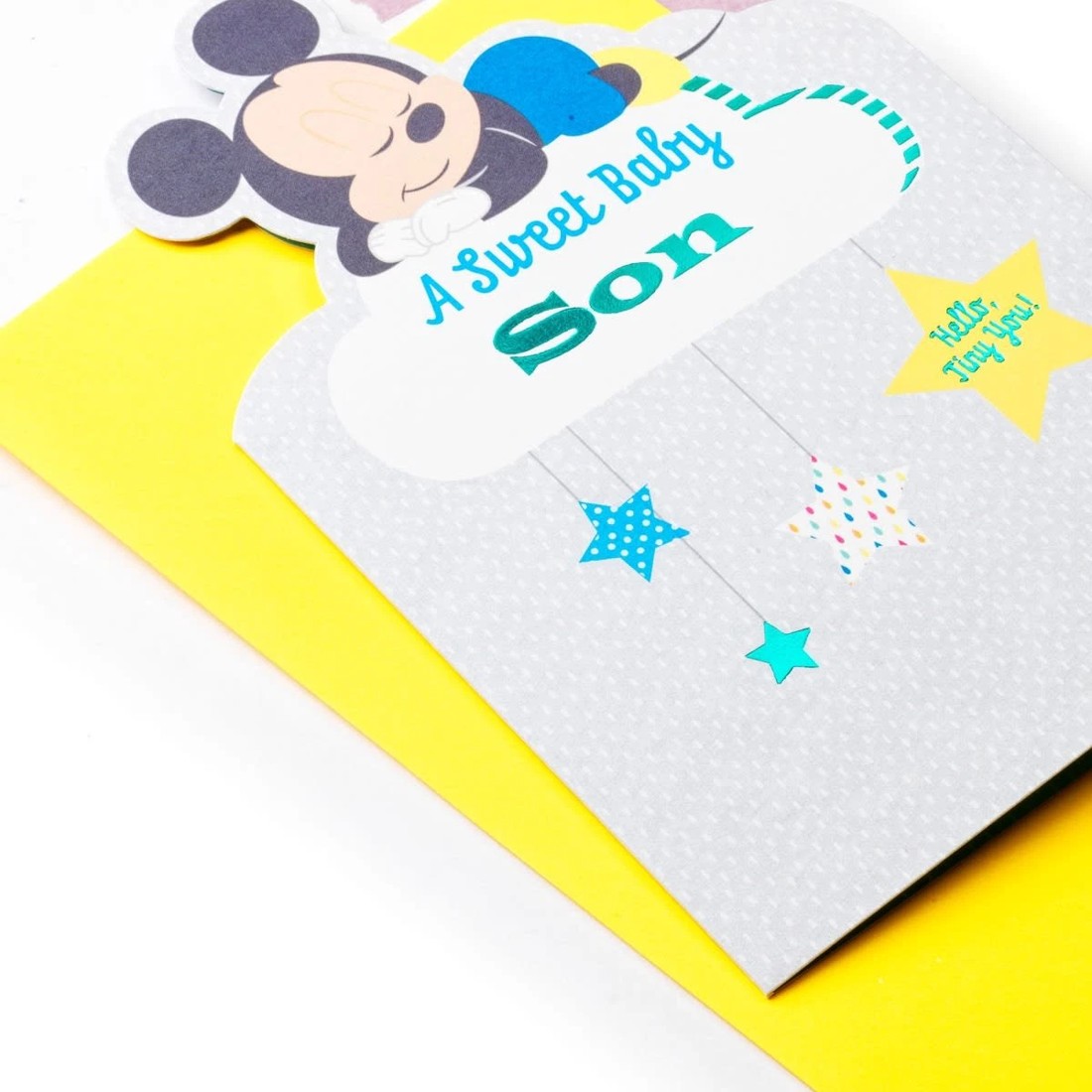 3 Hallmark Baby Card - Sleeping Mickey, 3 of 3
