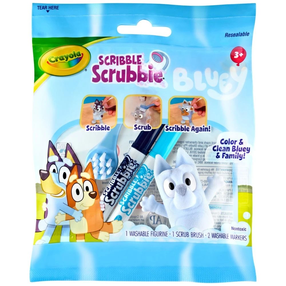 2 Crayola Scribble Scrubbies Bluey, 2 of 6