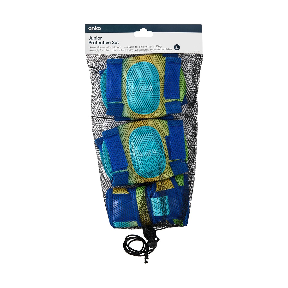 4 Junior Protective Set - Blue, 4 of 4