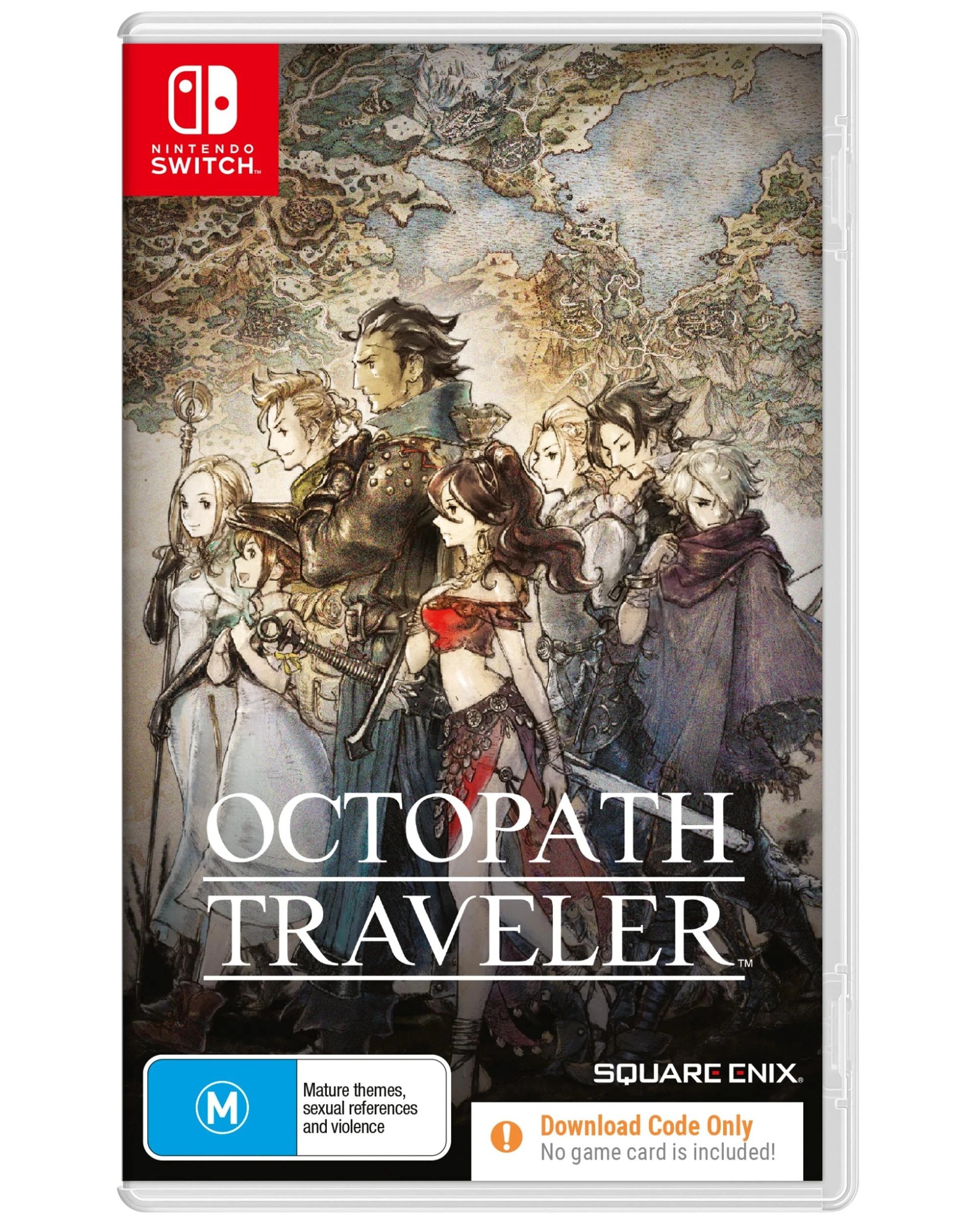 1 Square Enix Octopath Traveler - Switch - Download Code, 1 of 10