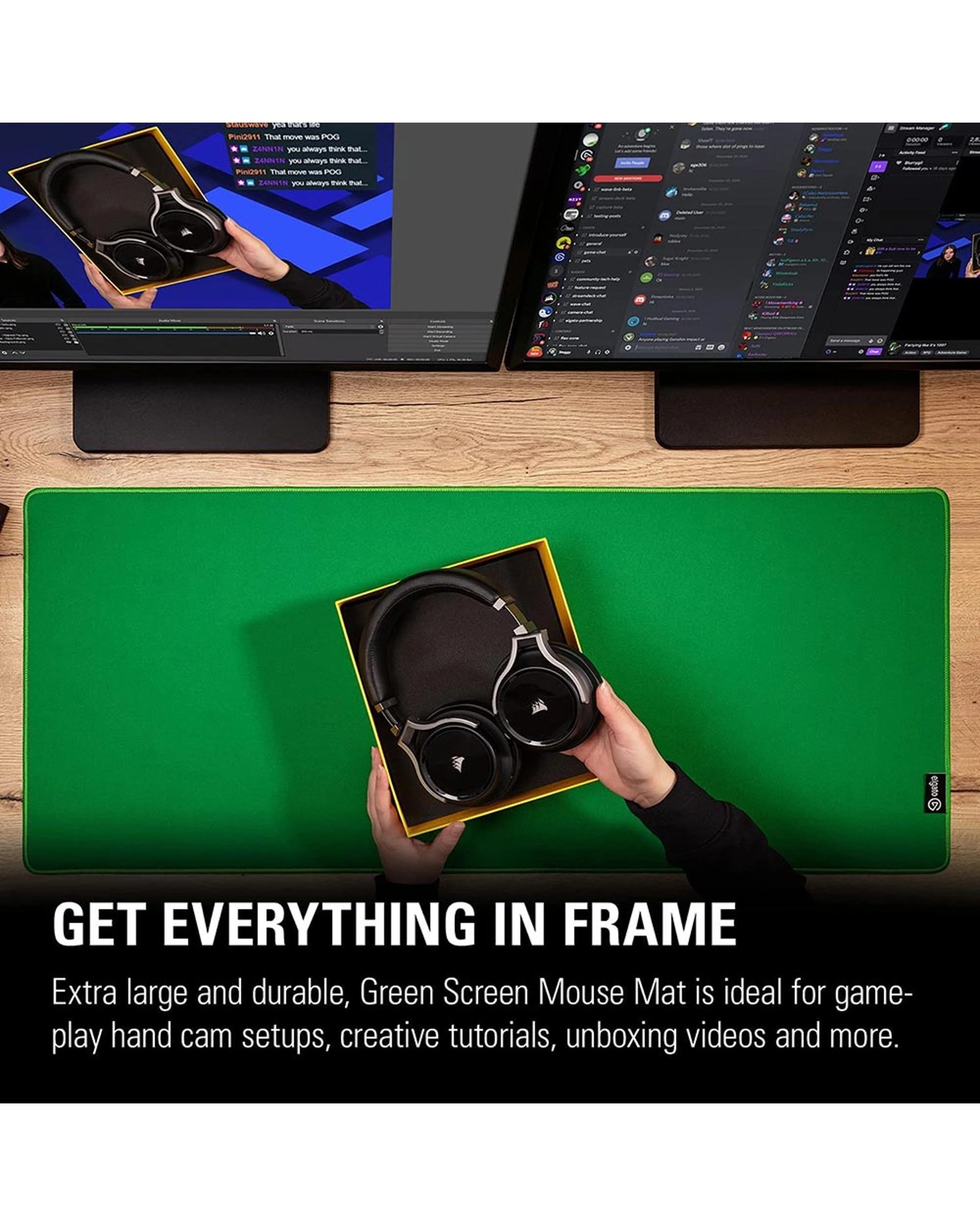 7 Elgato Green Screen XL Mouse Mat, 7 of 10